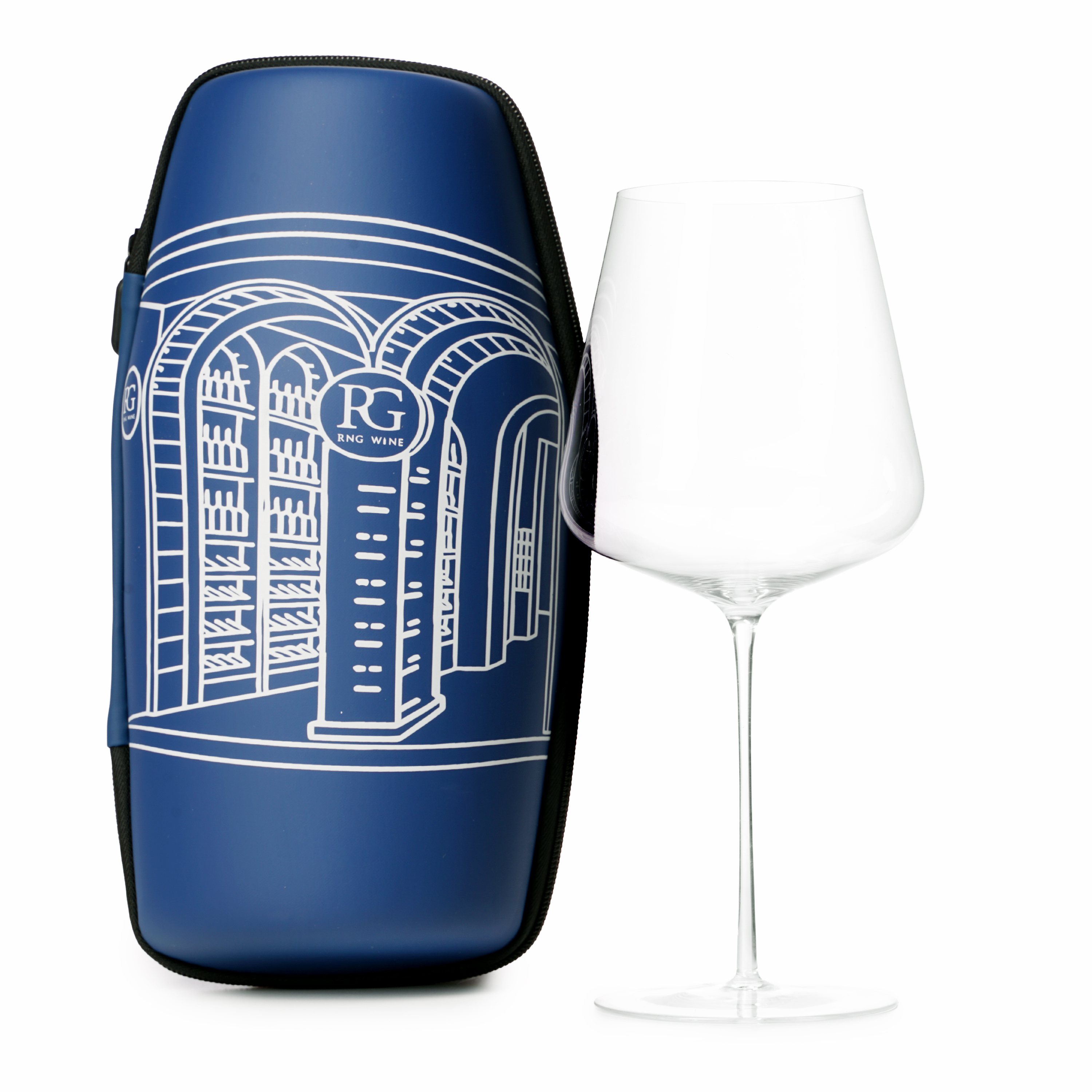 Bordeaux Wine Glass by RNG WINE (Pack of 1)