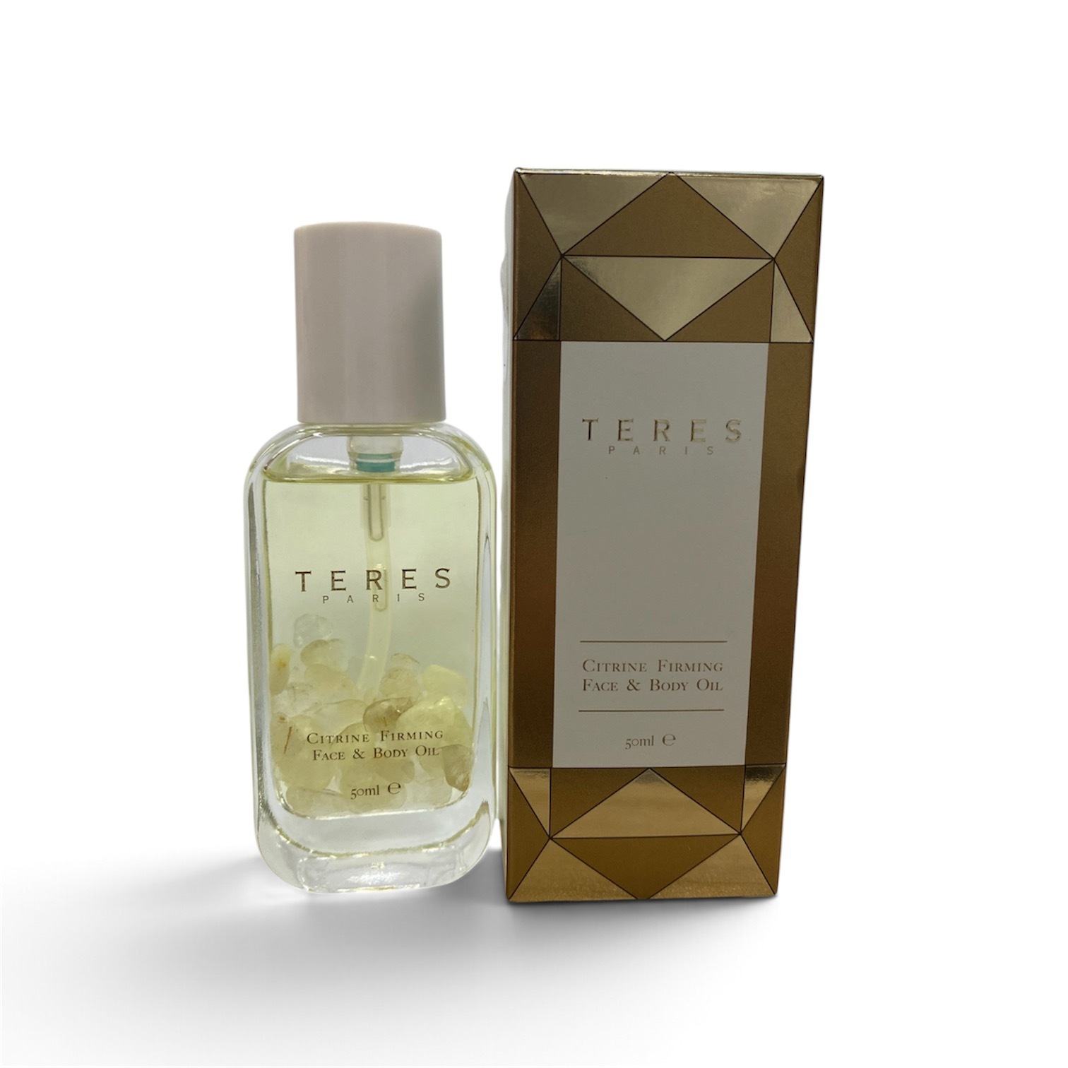 TERES Citrine Firming Face and Body Oil 黃水晶 + 金髮晶面部精油