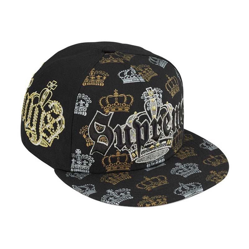 Supreme Crown New Era® Black 皇冠 全封帽 帽子 黑色 FW26H11-BK [台灣現貨]