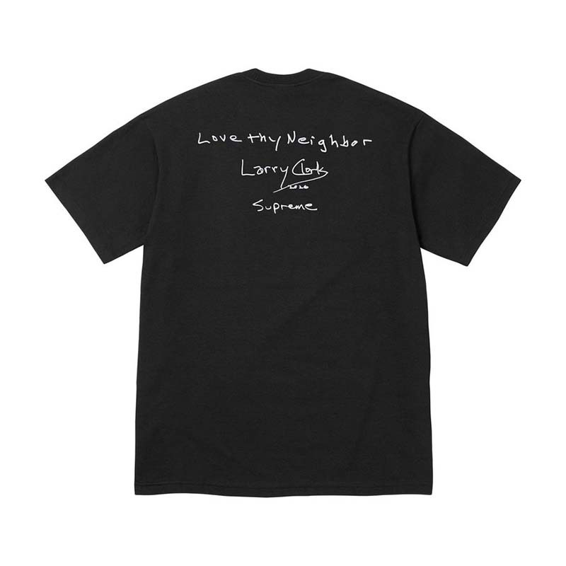 Supreme Larry Clark Neighbor Tee Black 人像 短袖上衣 黑色 FW26T53-BK [台灣現貨]