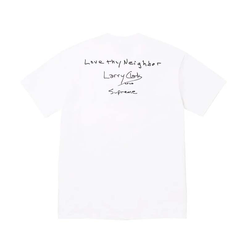 Supreme Larry Clark Neighbor Tee White 人像 短袖上衣 白色 FW26T53-WE [台灣現貨]