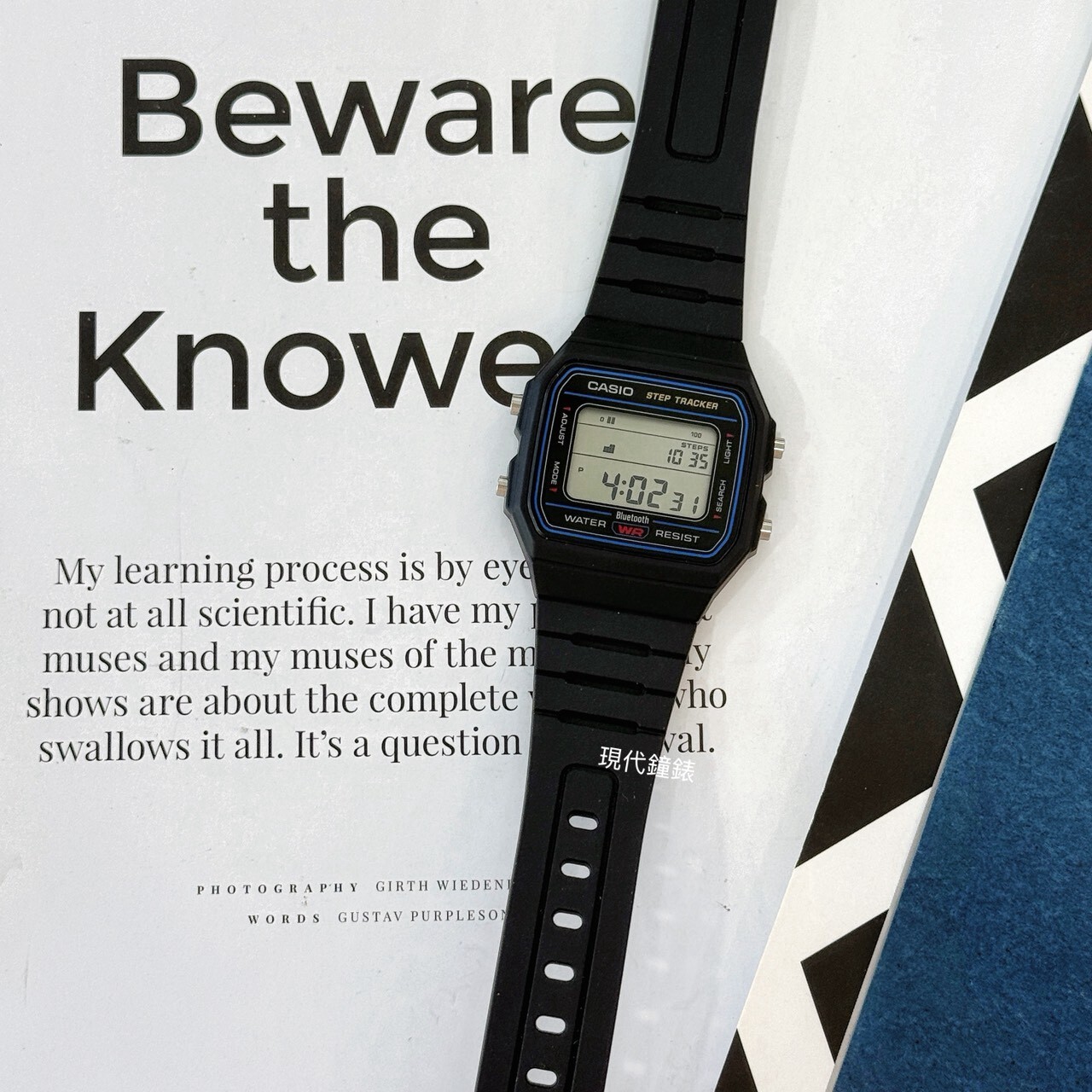 【CASIO】F-B100W-1A 38.1mm  Modern Watch