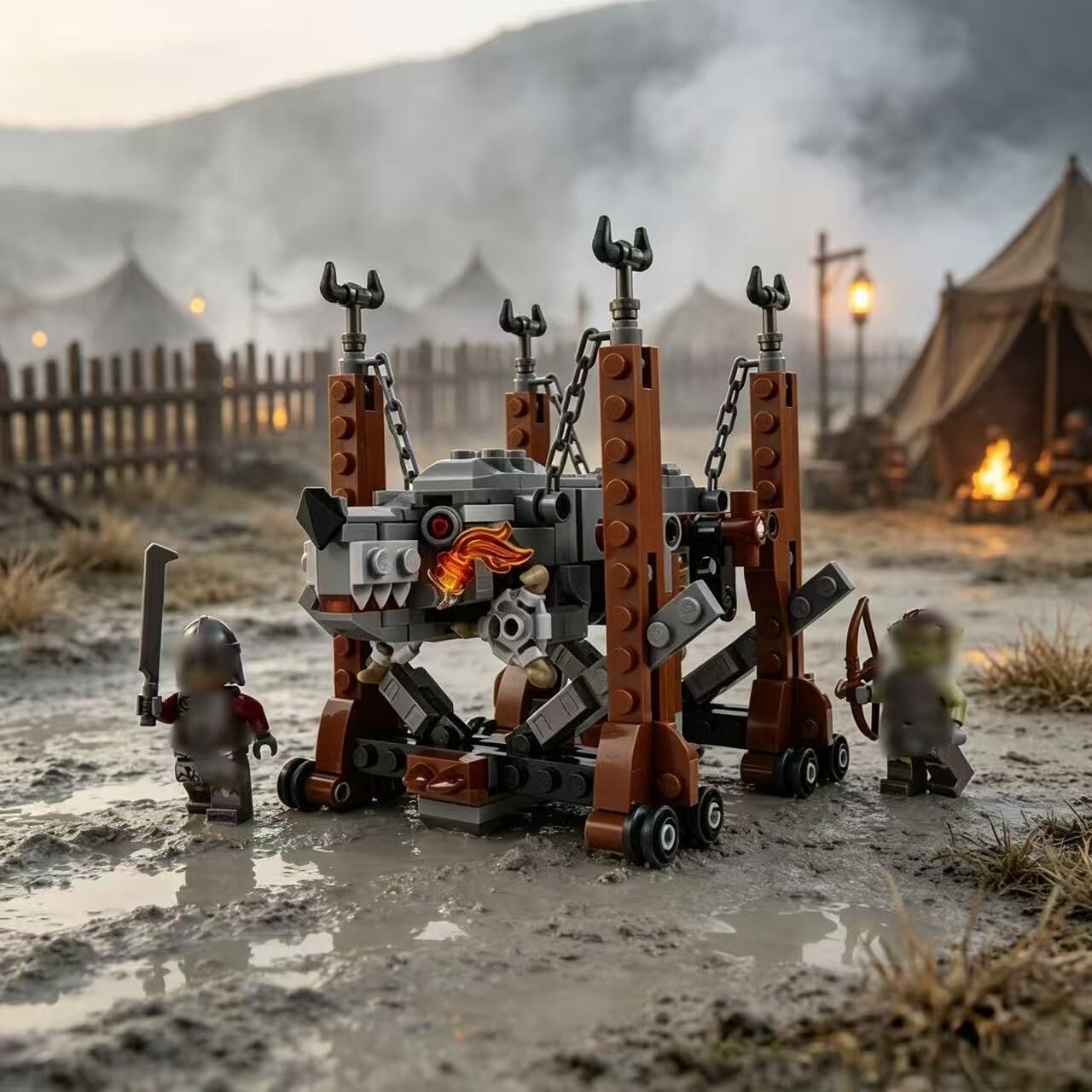 Lord of the Rings Grond Building Set NO BOX NA013
