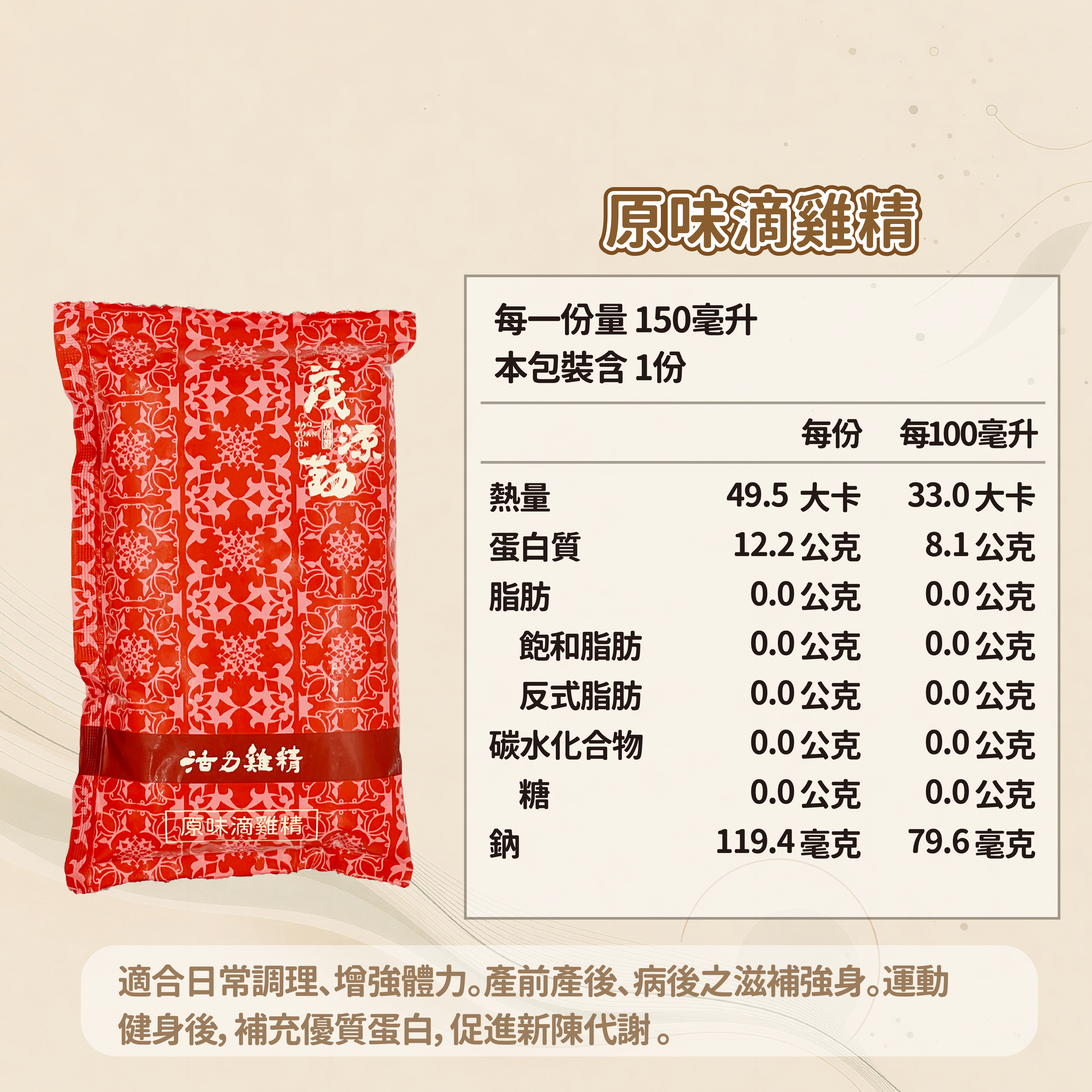 【一次寄出】滴雞精120包｜原味・龜鹿・紅棗枸杞・暖薑 4款任選