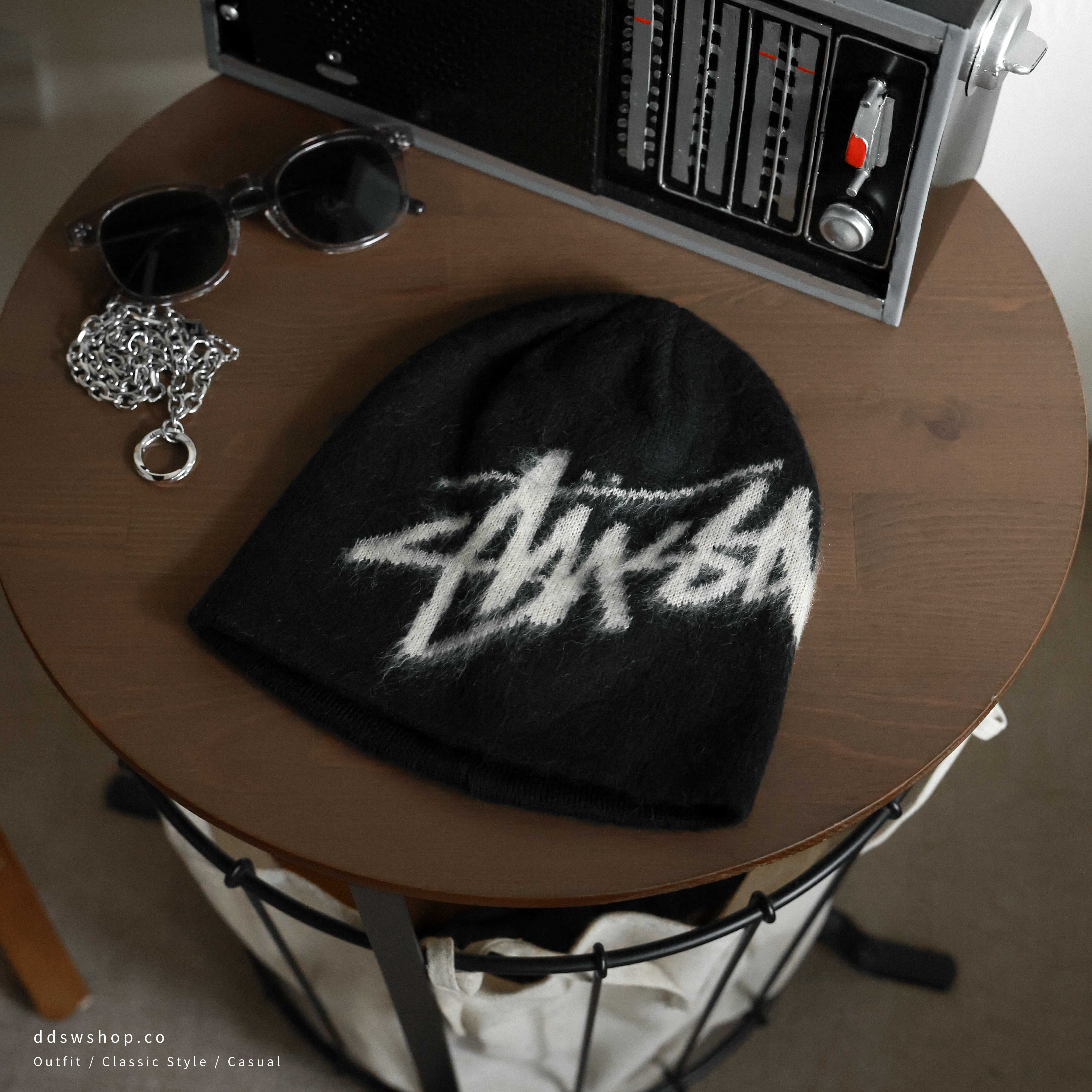 Stussy Brushed Out Stock Skullcap毛帽