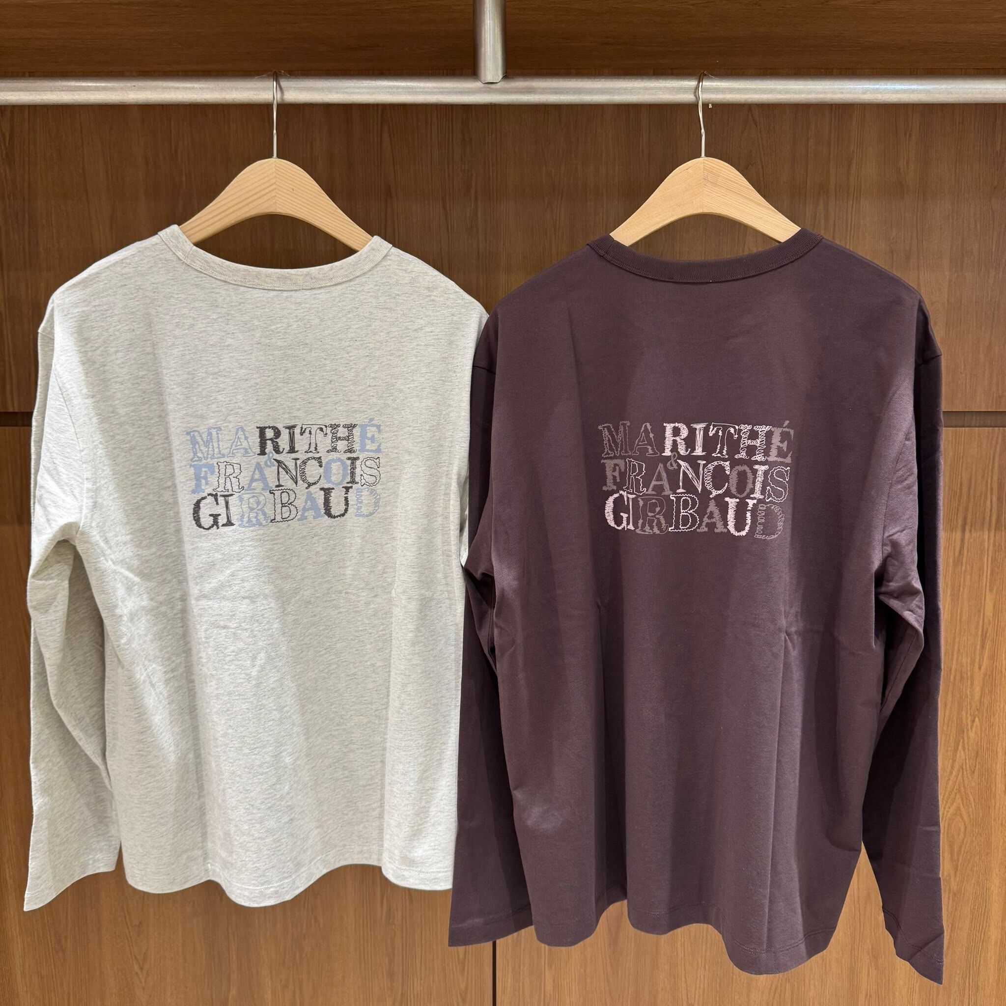 香港$490!!連線入code再減😱!! MARITHE FRANCOIS GIRBAUD (MFG)｜MFG46FLS203 BACK GRAPHIC LONG SLEEVE TEE [2 colors] M346