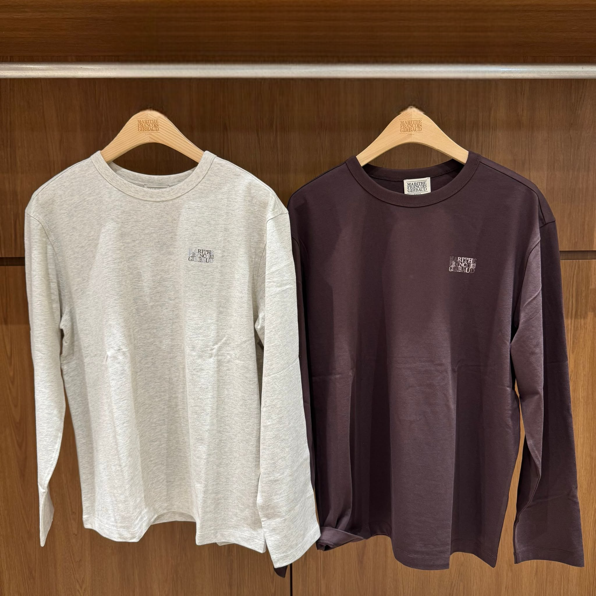 香港$490!!連線入code再減😱!! MARITHE FRANCOIS GIRBAUD (MFG)｜MFG46FLS203 BACK GRAPHIC LONG SLEEVE TEE [2 colors] M346