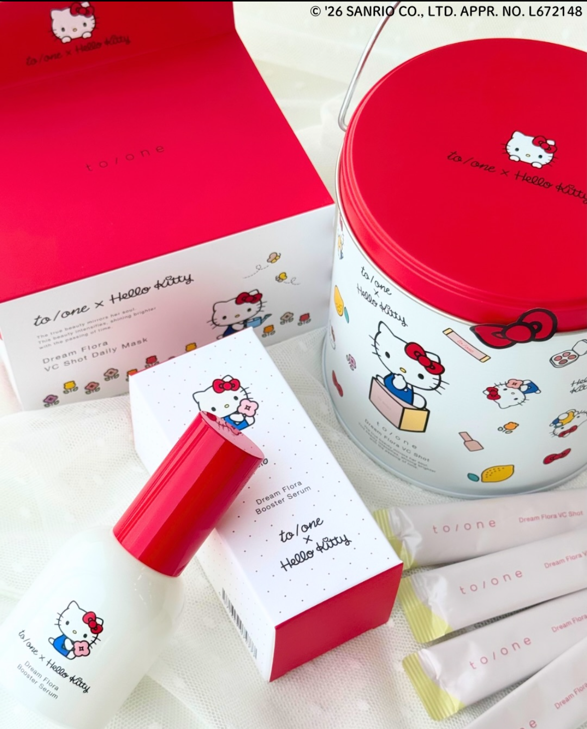 [限定] to/one x Hello Kitty Collaboration 2026