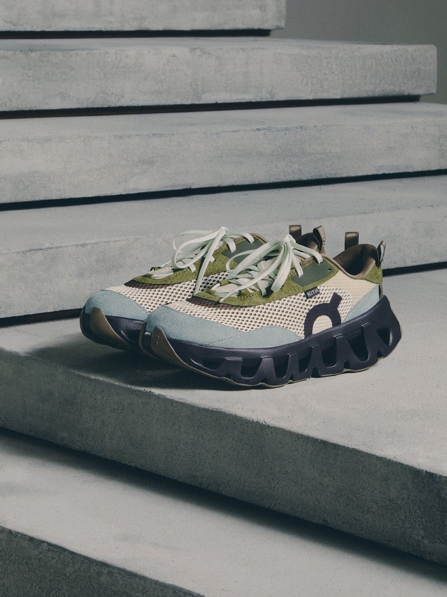 KITH X ON RUNNING K-TECH 2 GRAIN TAIGA 聯名款 昂跑 綠色 男鞋 女鞋 3MG10846140