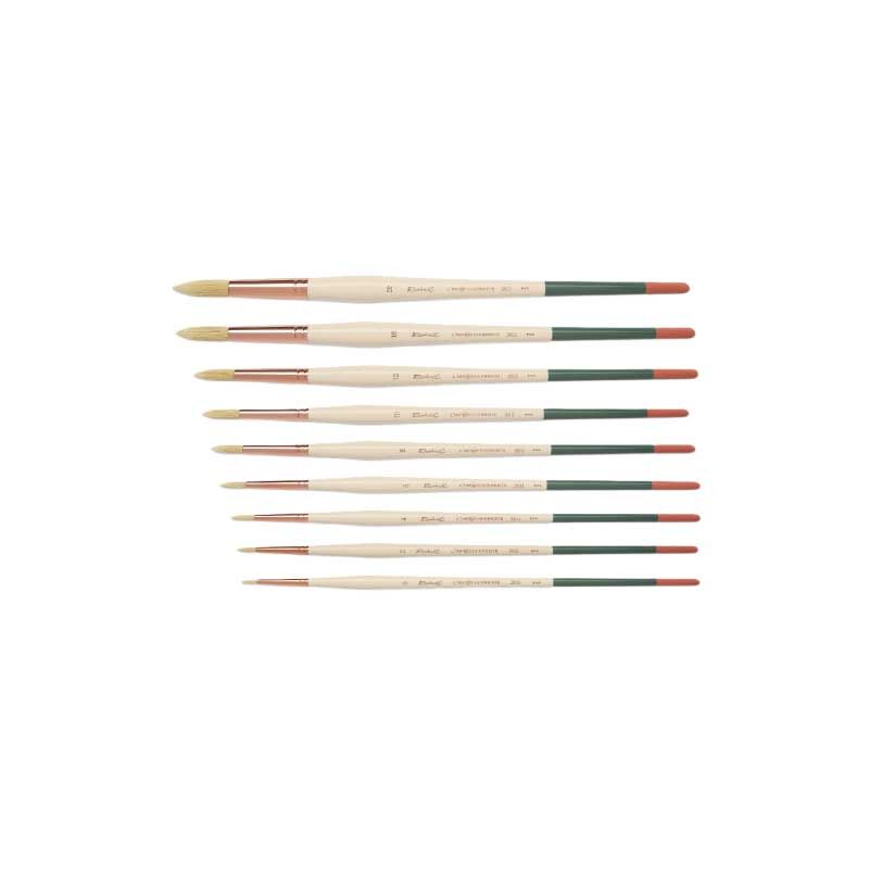 法國 Raphael 拉斐爾 360 L'IMPRESSIONNISTE 印象派仿豬鬃毛圓頭畫筆 0-20號