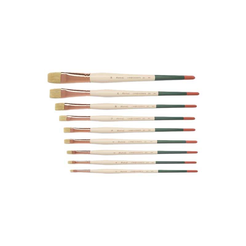 法國 Raphael 拉斐爾 361 L'IMPRESSIONNISTE 印象派仿豬鬃毛短平頭畫筆 2-24號