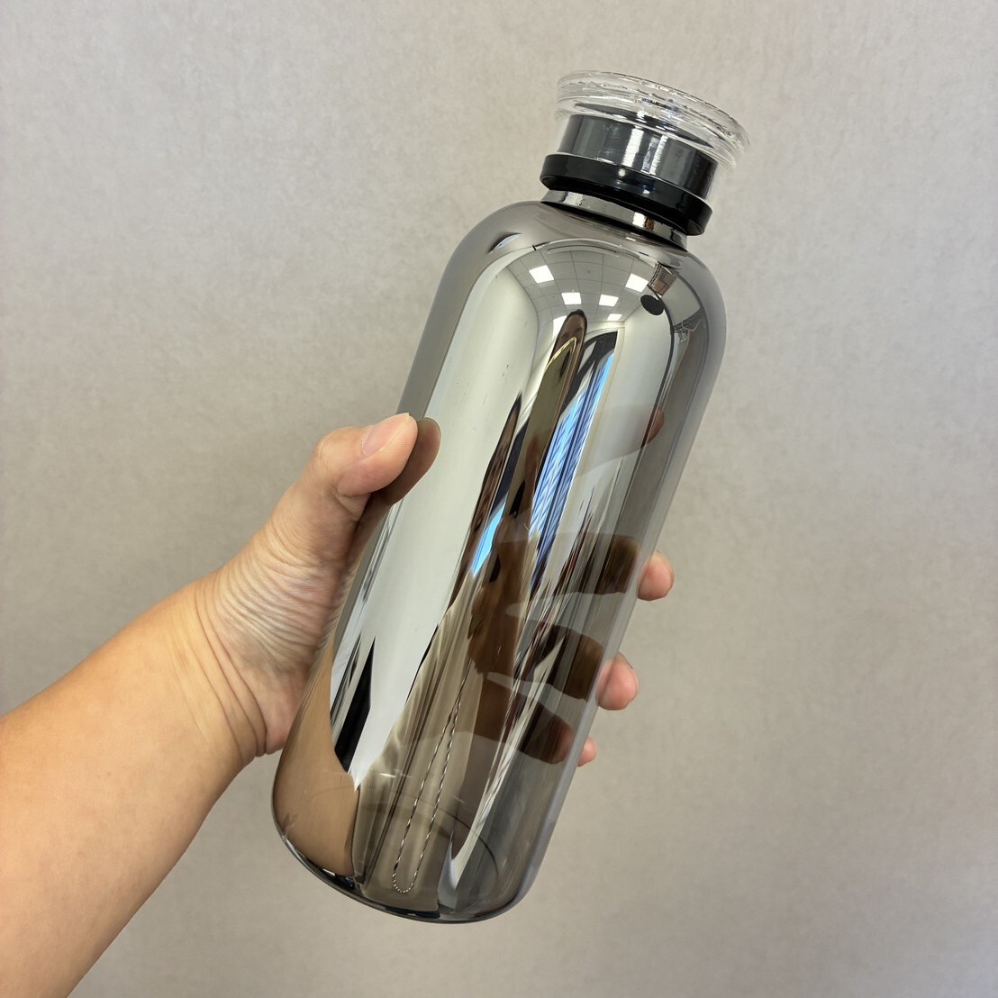 每天喝水計畫｜650ml 刻度玻璃水瓶