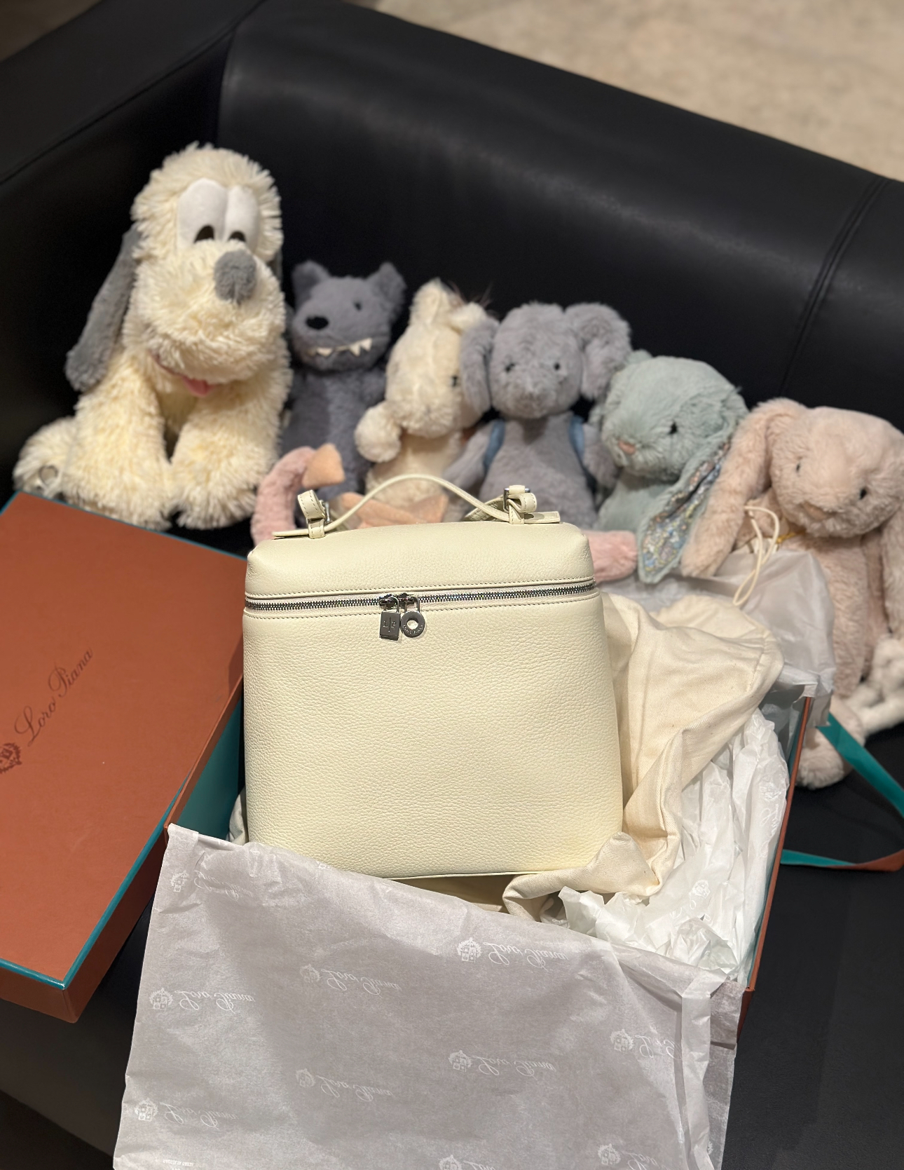 【5色入】Loro Piana Lp Extra Pocket Backpack L23.5 背包