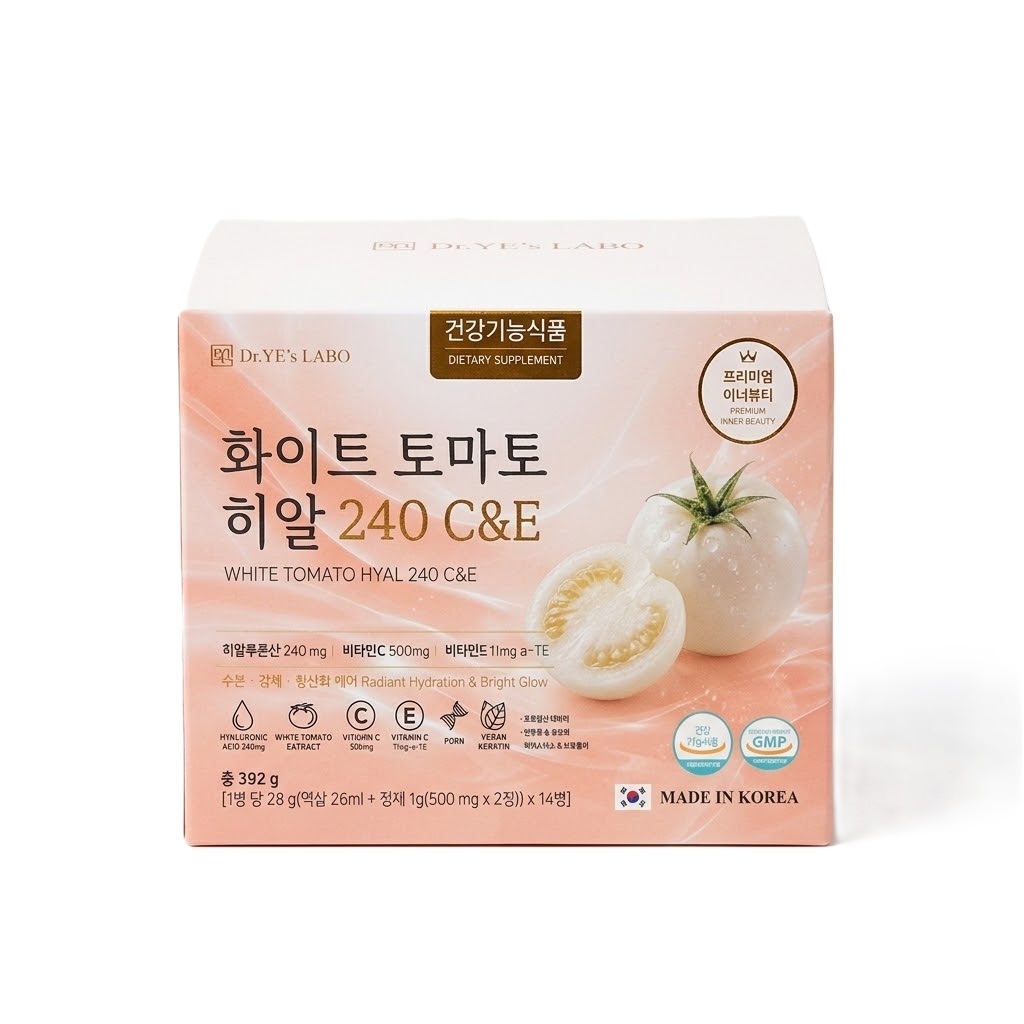 DR. YE's LABO 白蕃茄玻尿酸240 C&E PDRN美白飲 White Tomato Hyal 240 C&E (28g x14支) (EXP:2028.08)