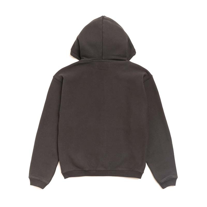 Stussy Varsity Zip Hoodie 大學字體 連帽外套 水洗黑色 118589-WK [台灣現貨]