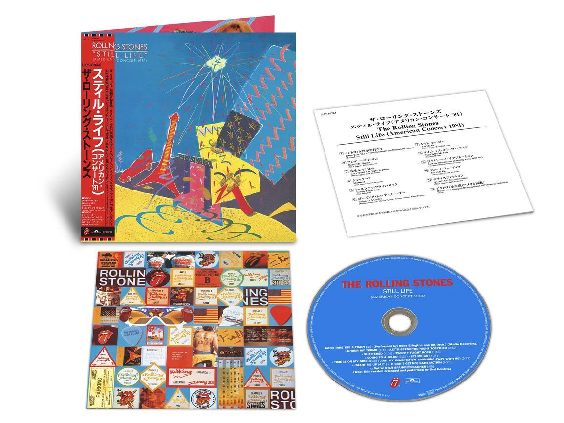 THE ROLLING STONES - STILL LIFE  (American Concert 1981) (SHMCD)