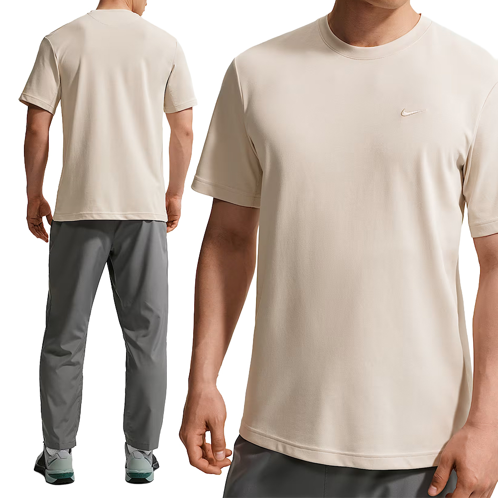 Nike As M Nk Df Primary Stmt SS 男款 米白色 排汗 運動 短袖 DV9832-104
