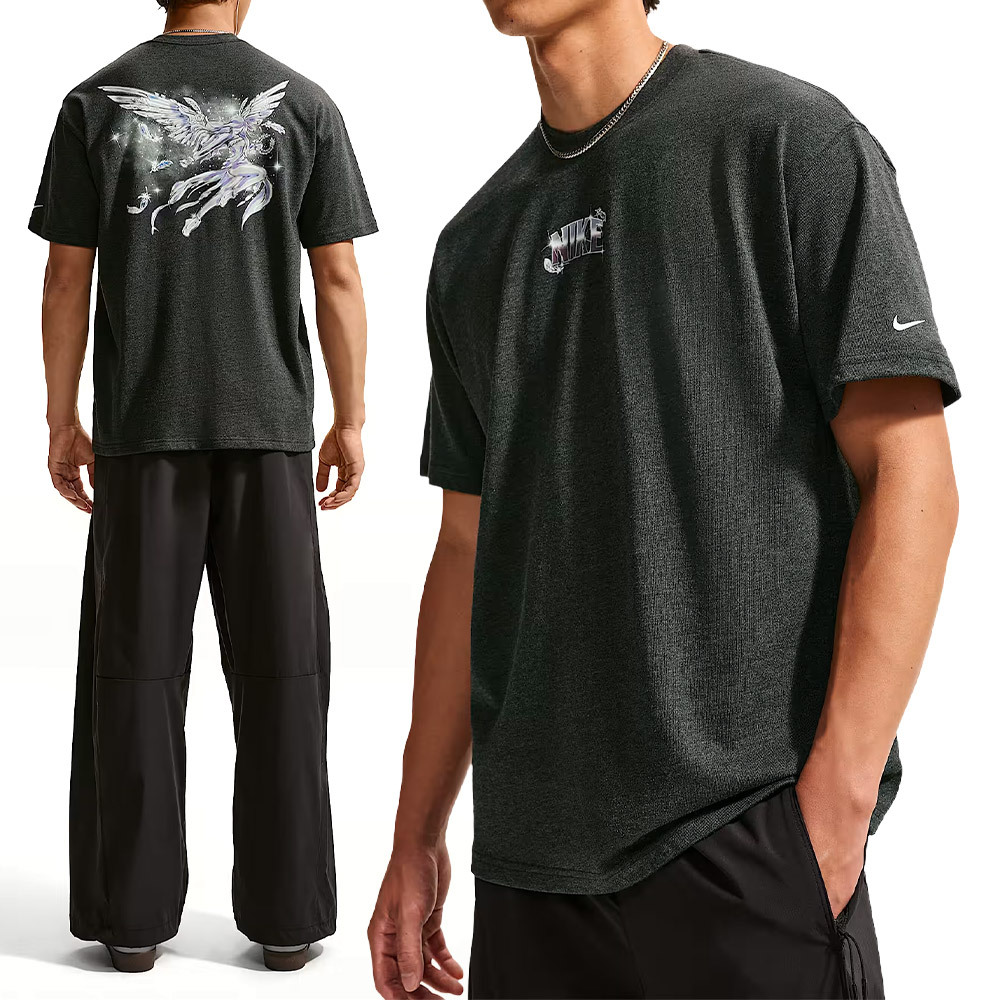 Nike As U Nsw Retro Flair Tee 男款 碳黑色 印花 運動 休閒 短袖 IW1196-032