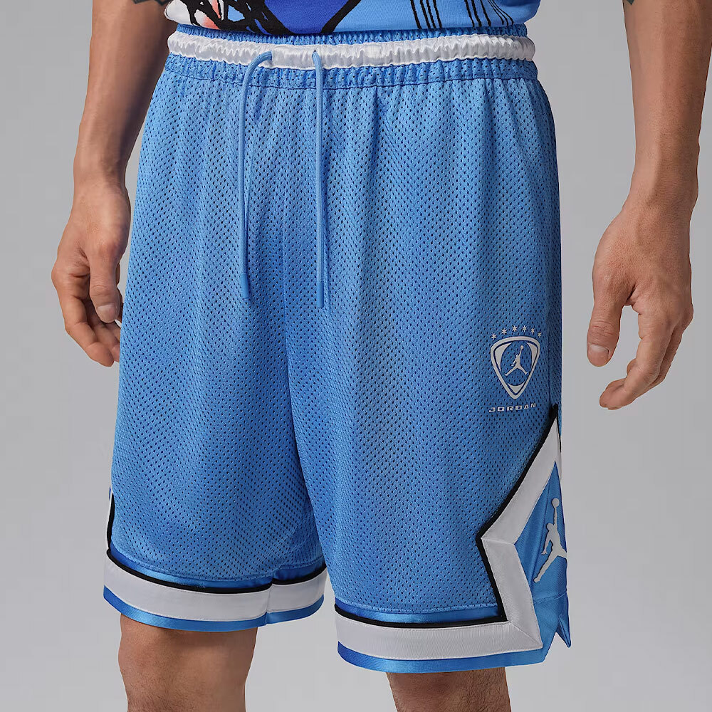 Nike AS M J BRK FC DMND MESH SHORT 男款 藍色 運動 舒適 短褲 IR1488-412