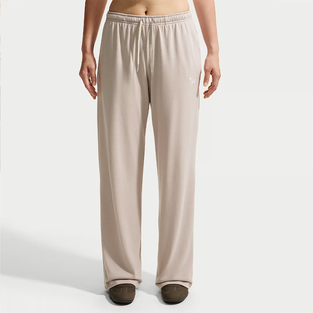 Nike As W Nsw Chill Knit Ltwt Oh Pa 女款 奶茶色 直筒 長褲 IQ0093-236