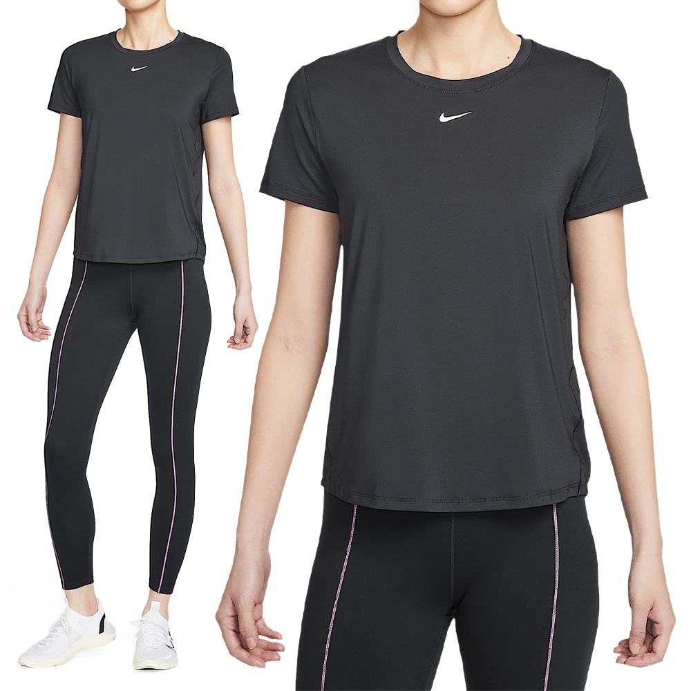 Nike One Classic DF SS Top 女款 黑色 運動 休閒 上衣 短袖 FN2799-013