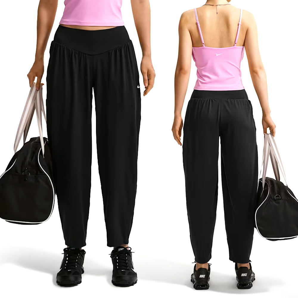 Nike As W Nk One Relaxed Df Pant Fe 女款 黑色 速乾 長褲 IU1416-010