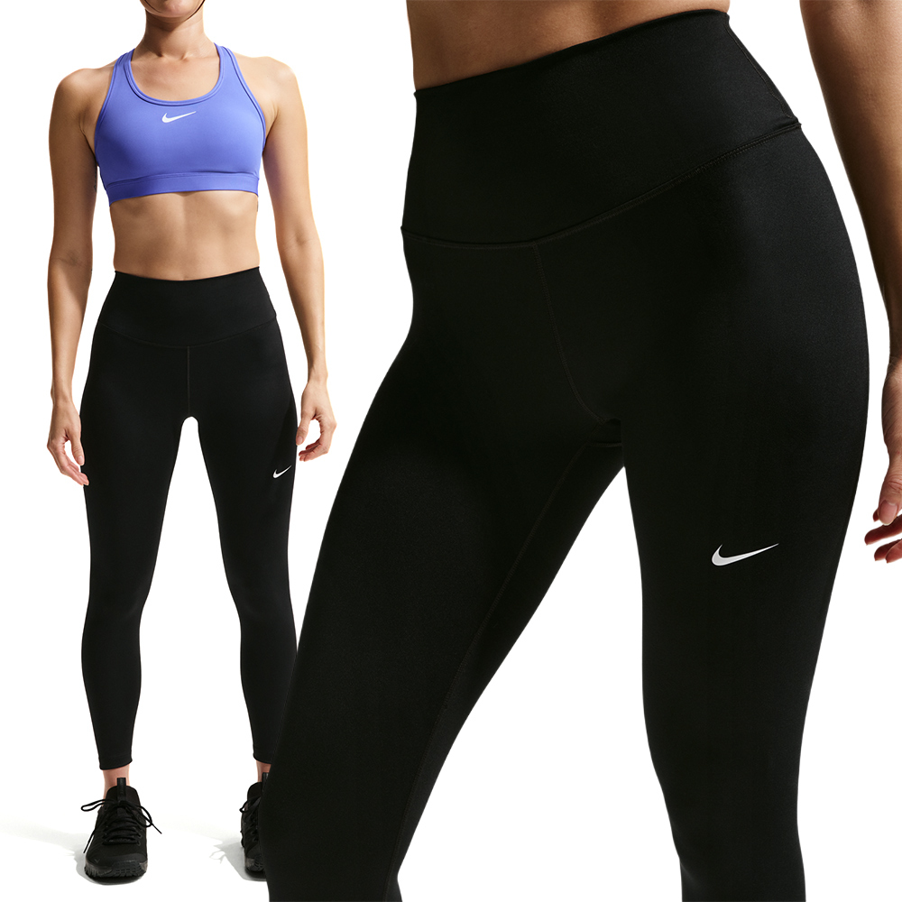 Nike As W Nk Df One Hr 78 Tight 女款 黑色 高腰 緊身 運動 長褲 FN3233-013