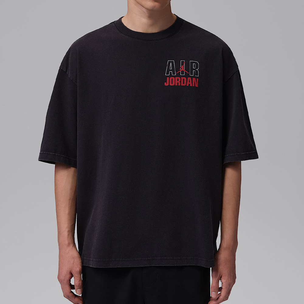 Nike As M J Flt Reis Lgnd Ss Crew 男款 黑色 休閒 喬丹 短袖 IF3117-010