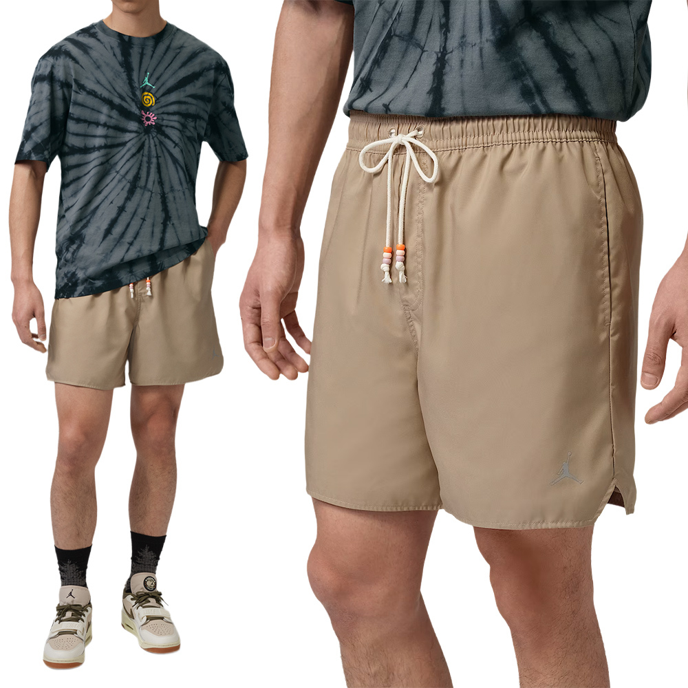 Nike As M J Brk Fstvl Short 男款 卡其色 休閒 運動 喬丹 訓練 短褲 IF1964-247