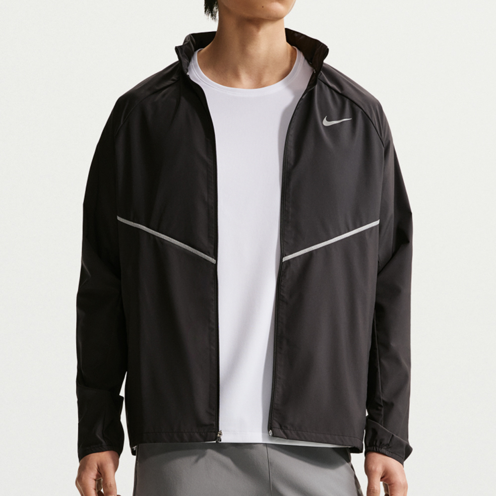 Nike UV RPL Miler JKT 男款 黑色 防曬 防潑水 風衣 夾克 連帽 外套 IF2370-010