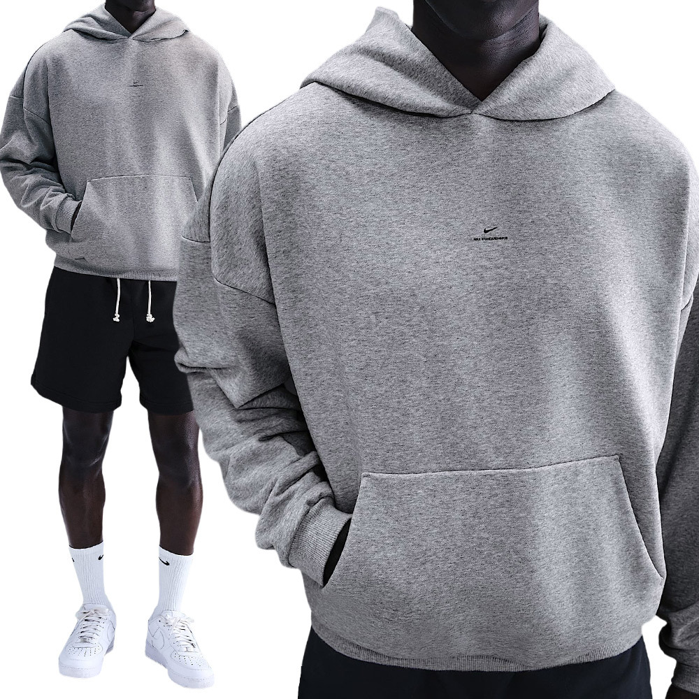 Nike Si Brsh Po Hd 男款 灰色 刷毛 寬鬆 連帽 帽T 長袖 IM5919-063