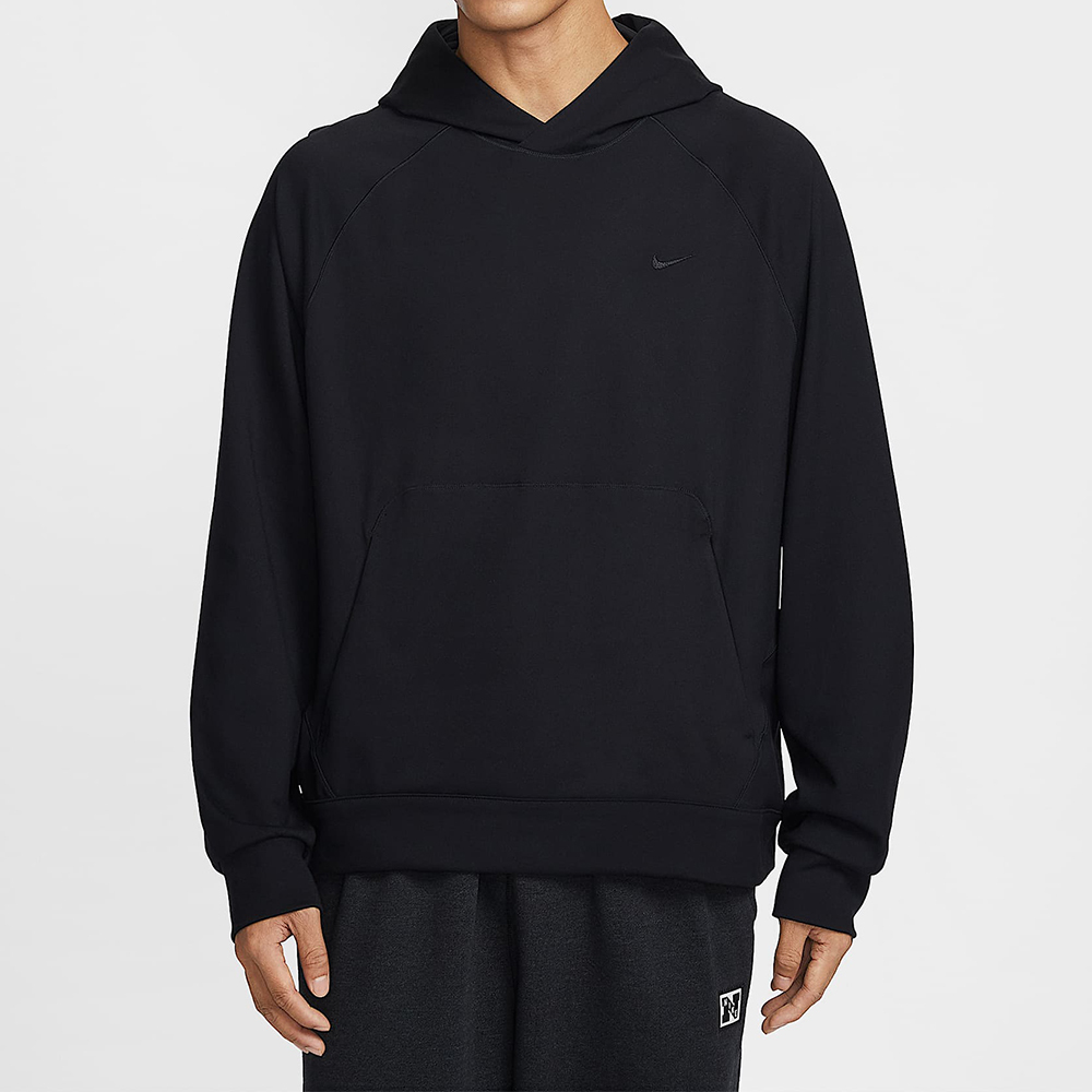 Nike Uv Prmry Nano Po Hd 男款 黑色 口袋 防曬 運動 連帽 帽T 長袖 II1305-010