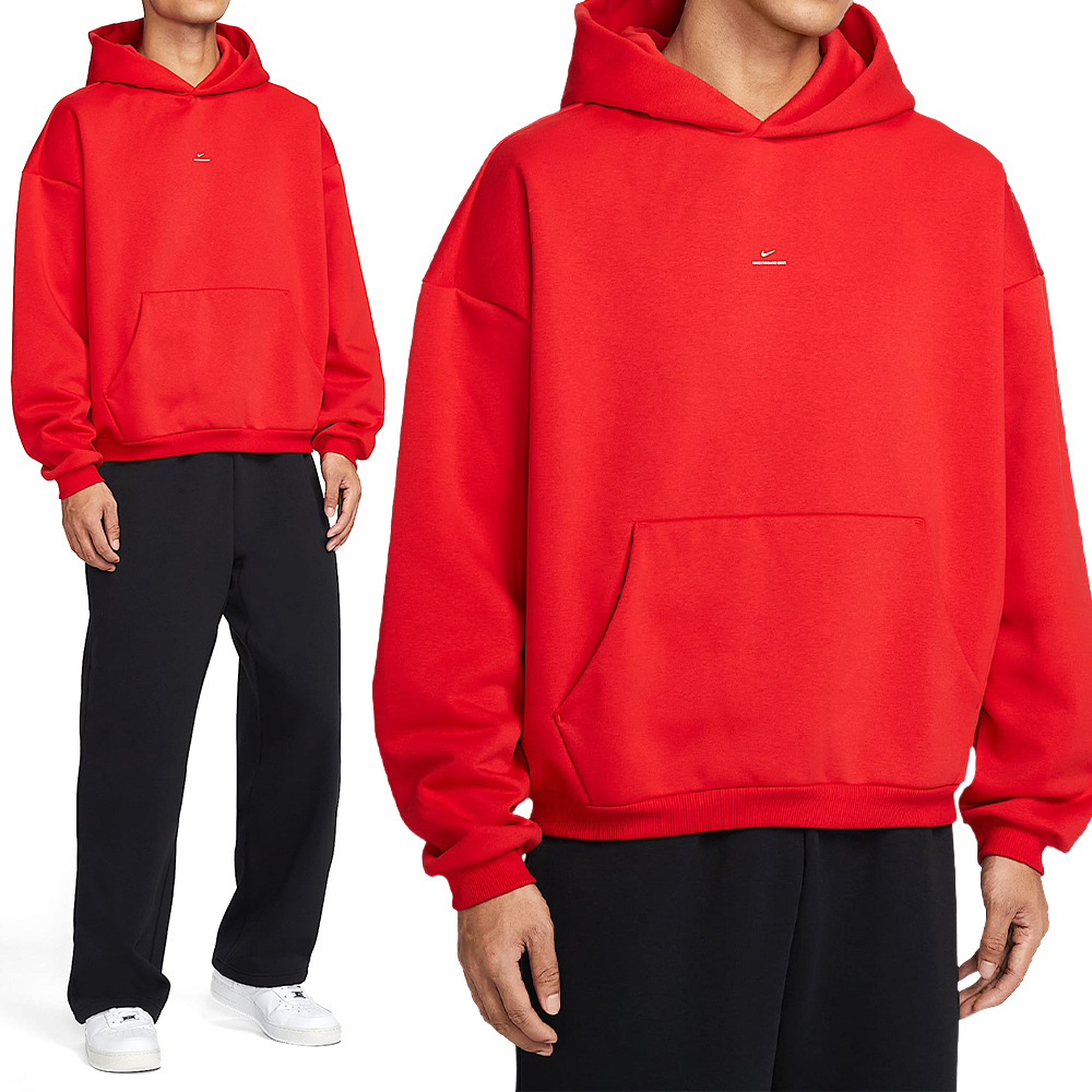 Nike Si Brsh Po Hd 男款 紅色 口袋 磨毛 連帽 帽T 長袖 IM5919-657