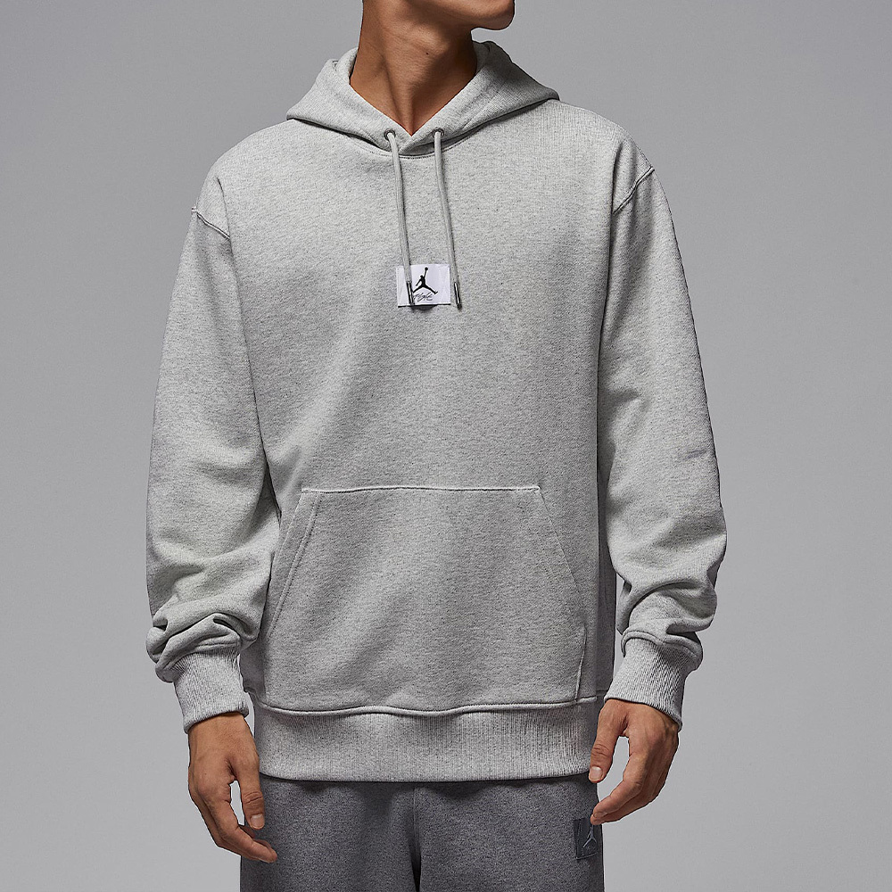 Nike As M J Flt Flc Po 男款 灰色 喬丹 小標 帽T 連帽 長袖 FV7248-050