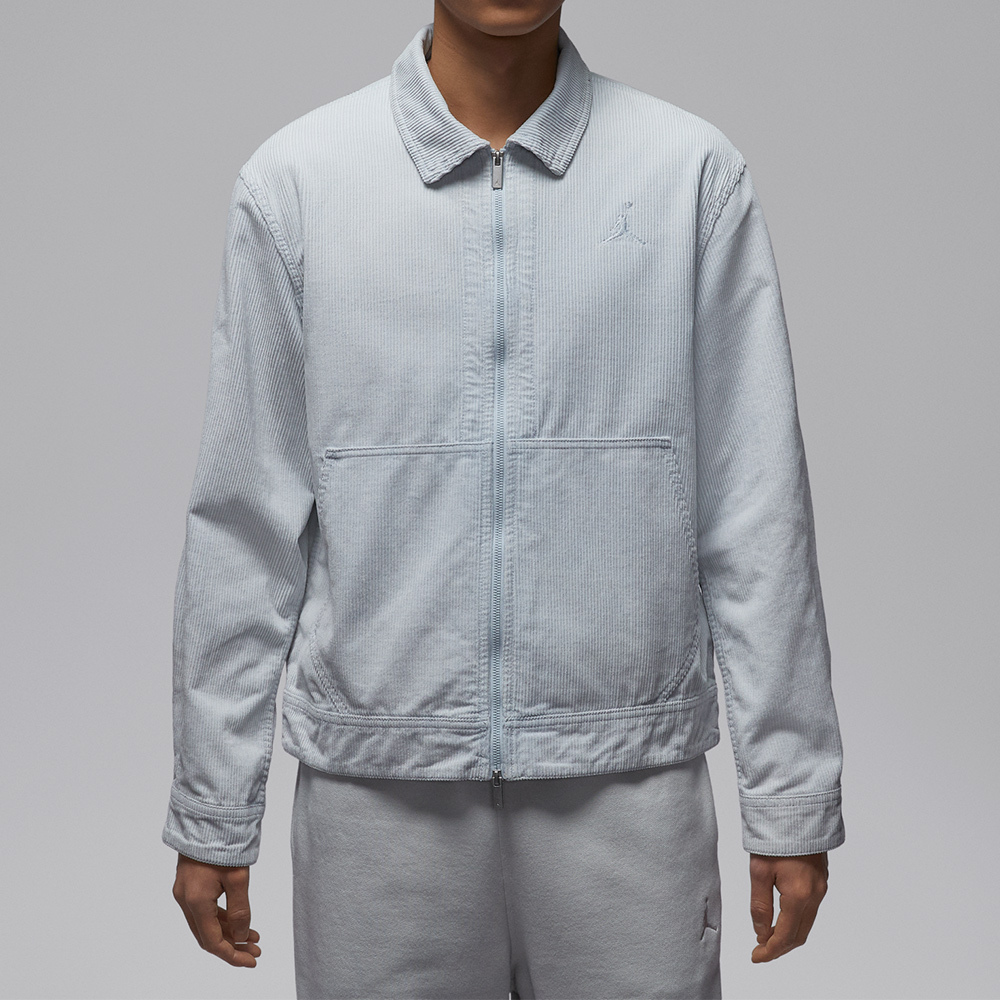 Nike AS J FLT CORDUROY CHORE 男款 淺藍灰色 燈芯絨 工裝 外套 IF1826-472