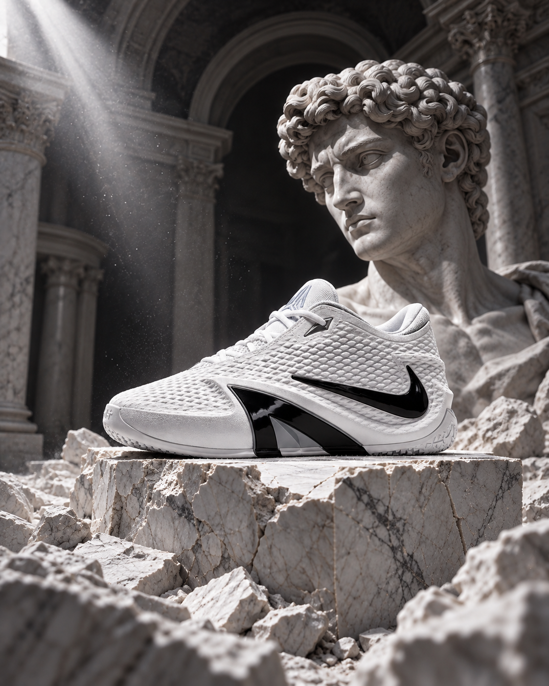 NIKE JA 4 'Phantom' 全白 白黑 莫蘭特 實戰 籃球鞋 IM4136100