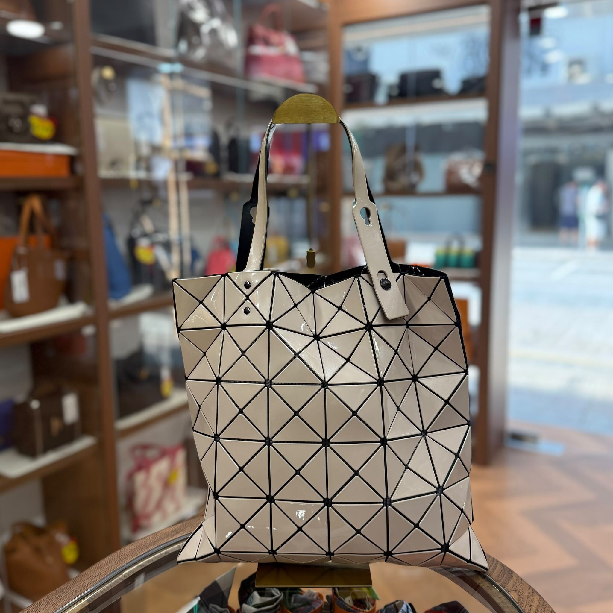 85%NEW USED ISSEY MIYAKE PVC BAO BAO TOTE BAG 單肩袋
