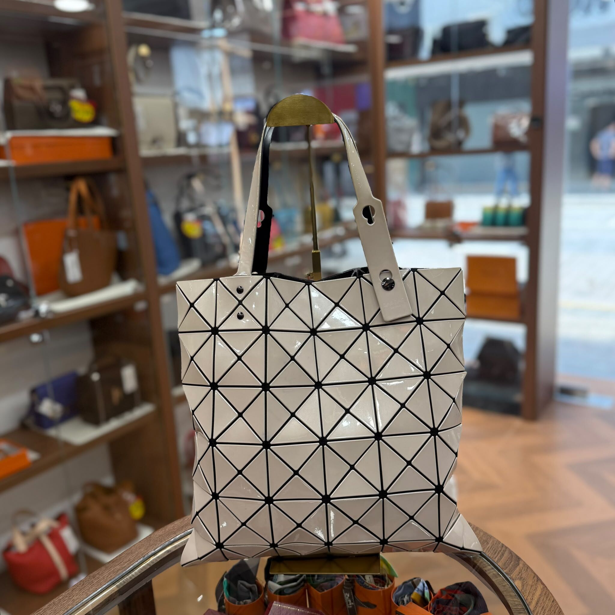 85%NEW USED ISSEY MIYAKE PVC BAO BAO TOTE BAG 單肩袋
