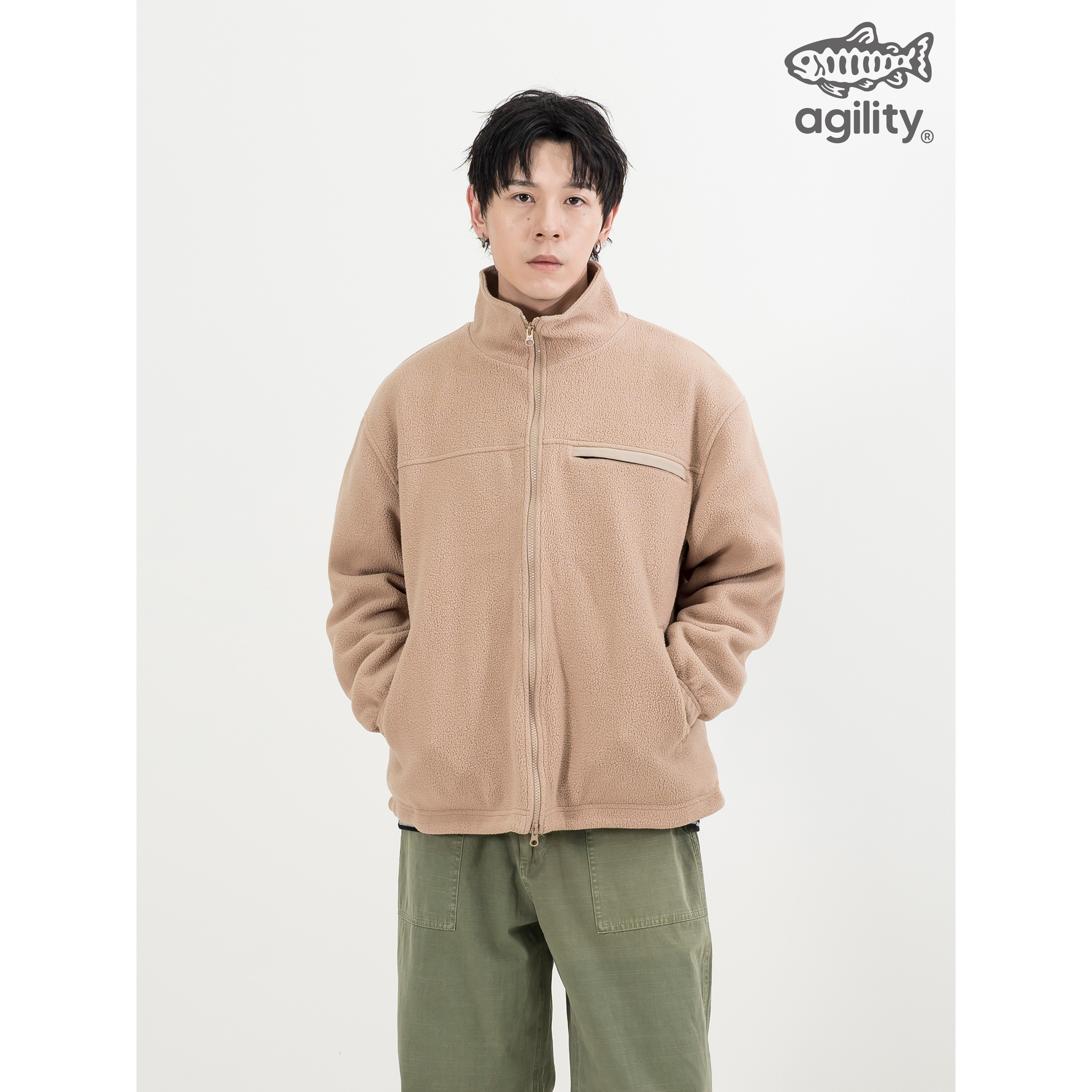 AGILITY Fleece Jacket 水獺搖粒雙層立領外套 [A-FC]