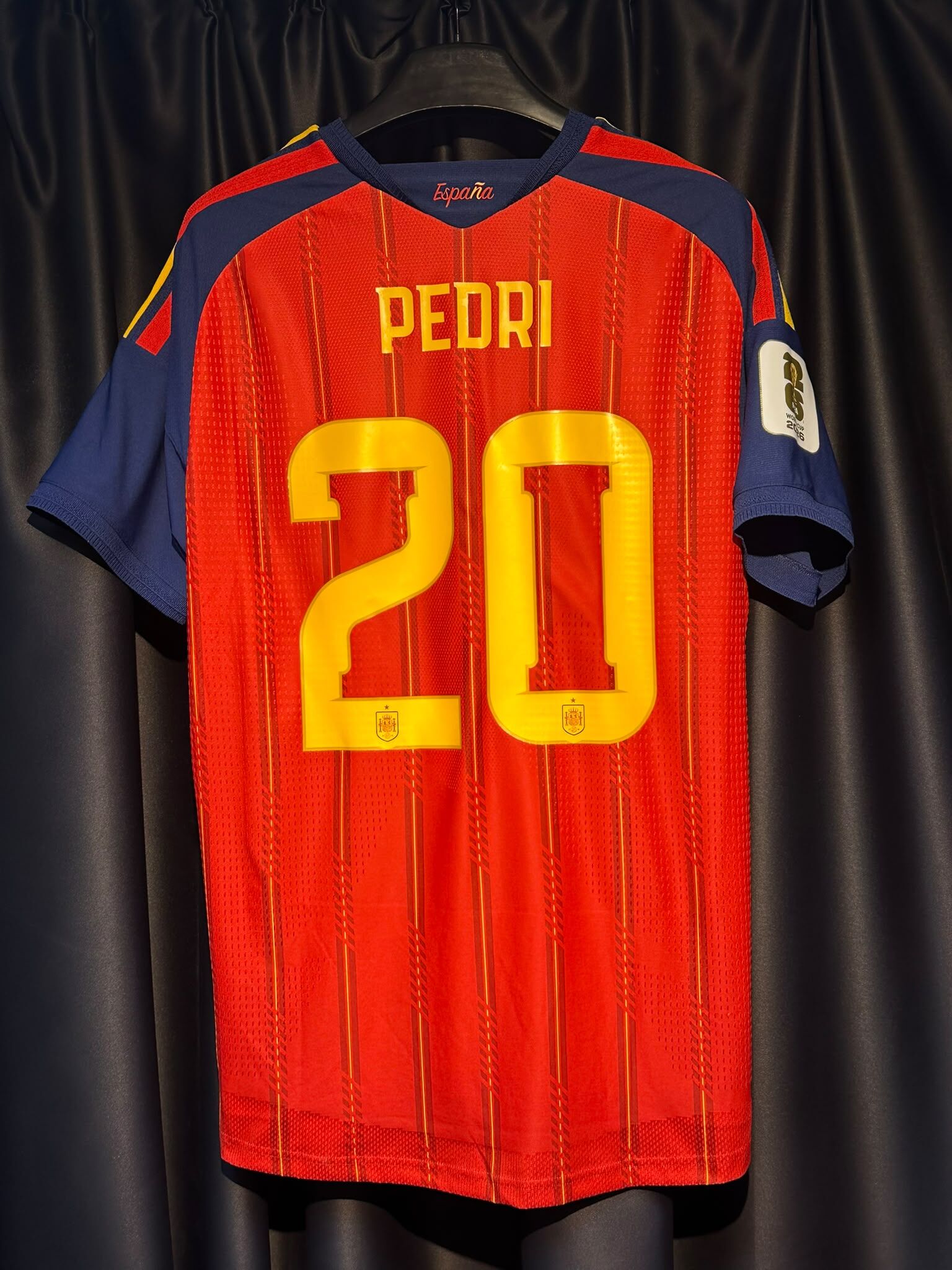 2026  西班牙 主場球員版 #20 PEDRI  (USED , 9/10 )