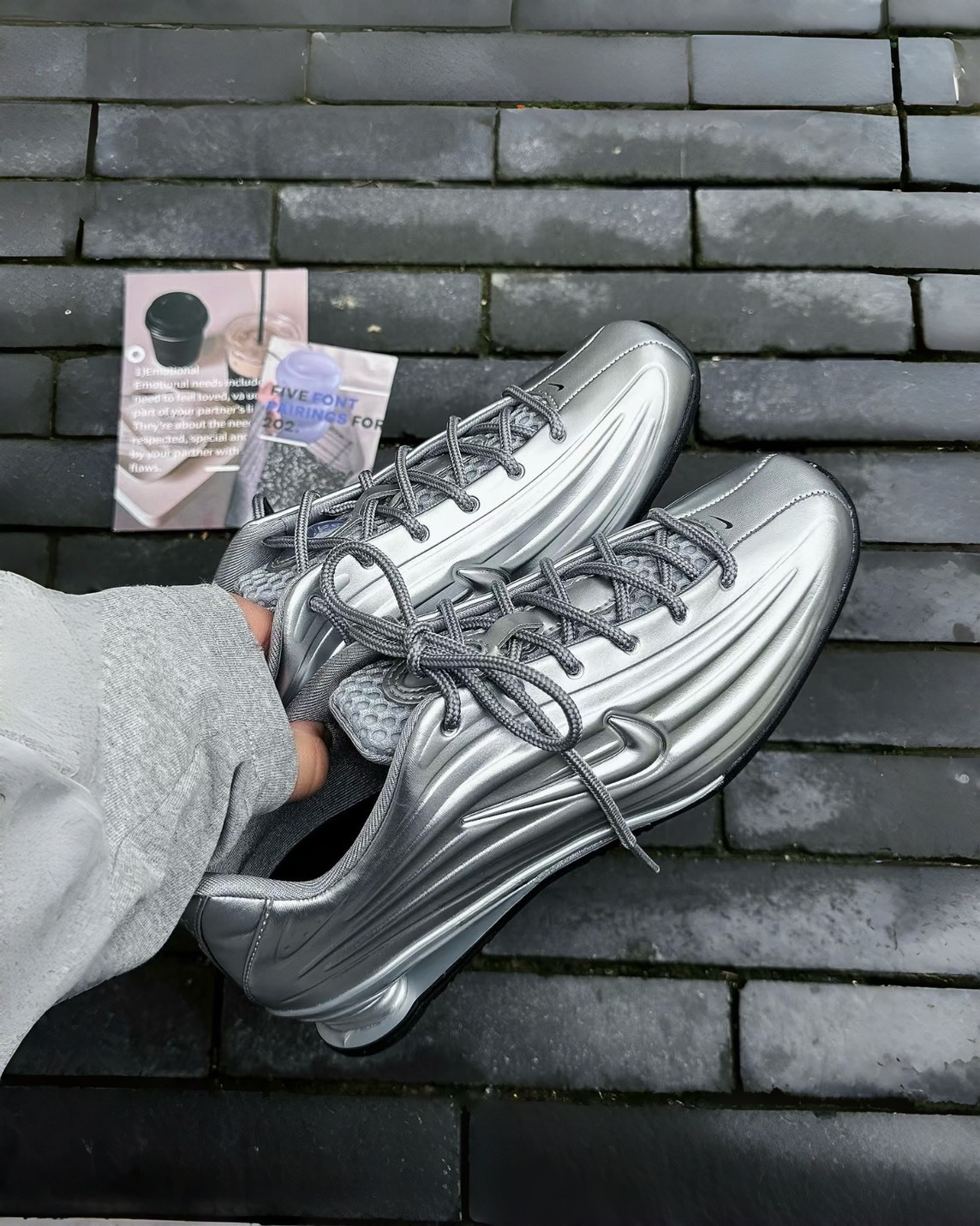 NIKE SHOX Z 復古 彈簧 氣墊 緩震 科技銀