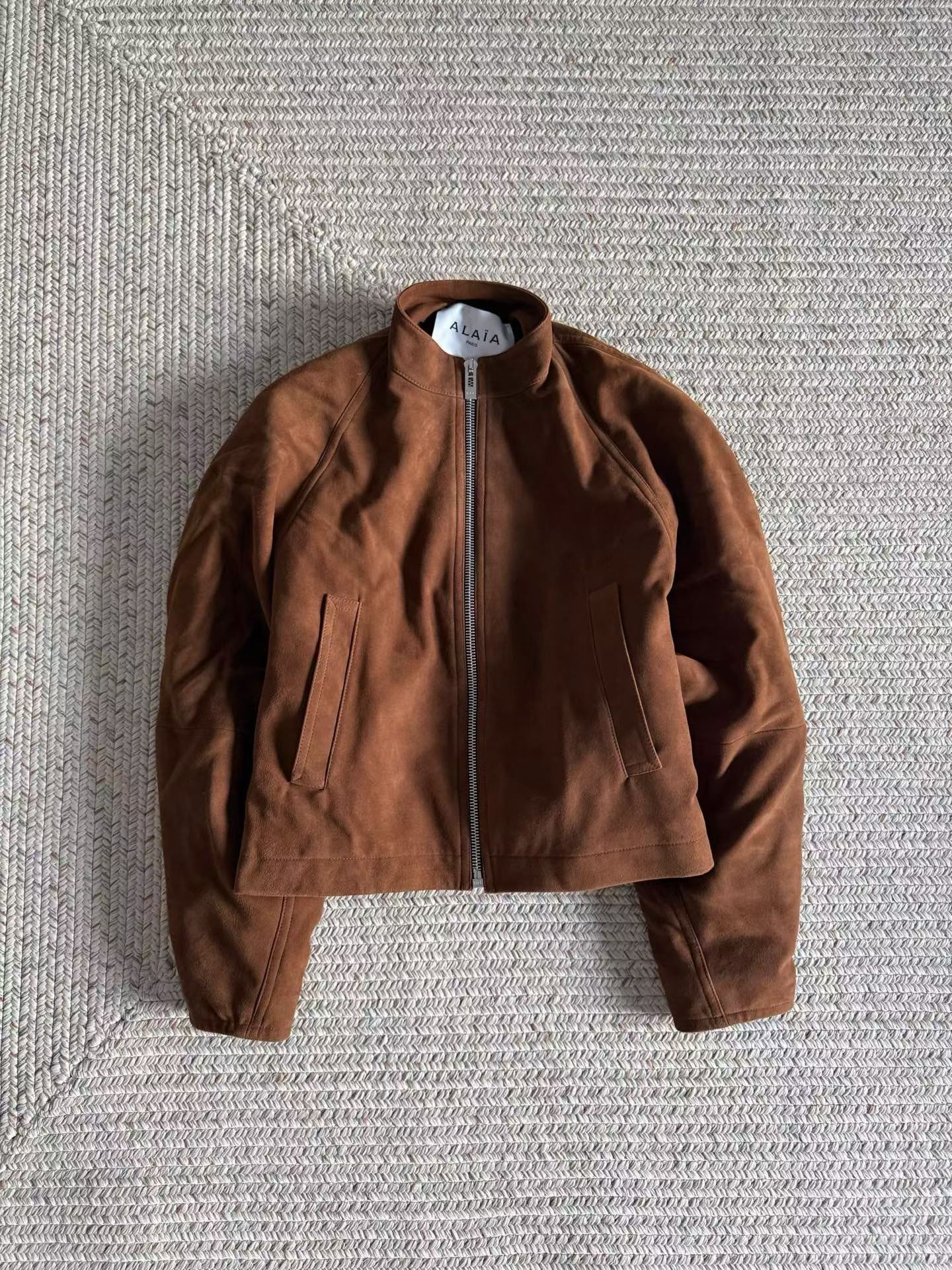 Maison Alaïa 26FW Suede Leather Jacket 頂級麂皮夾克外套