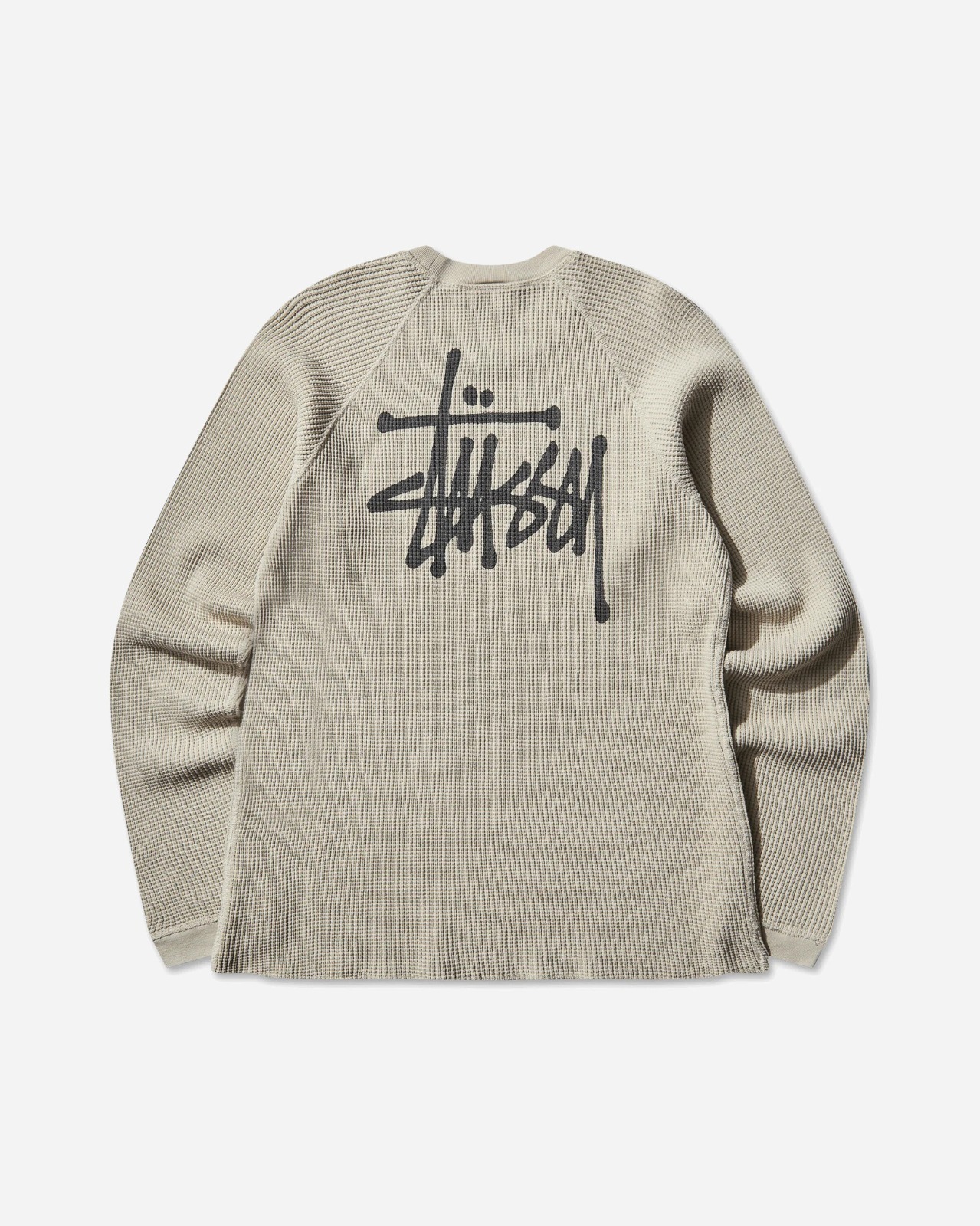 現貨|Stüssy Basic Stock Thermal Longsleeve T-Shirt Bone