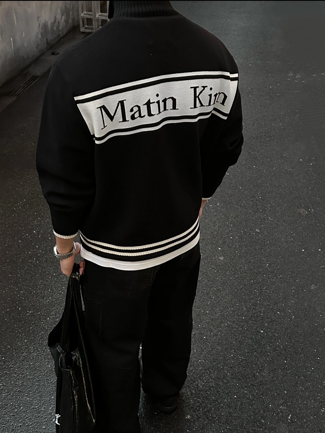 <韓國歐膩都在穿🌟>Matin Kim  雙拉鍊 針織 外套