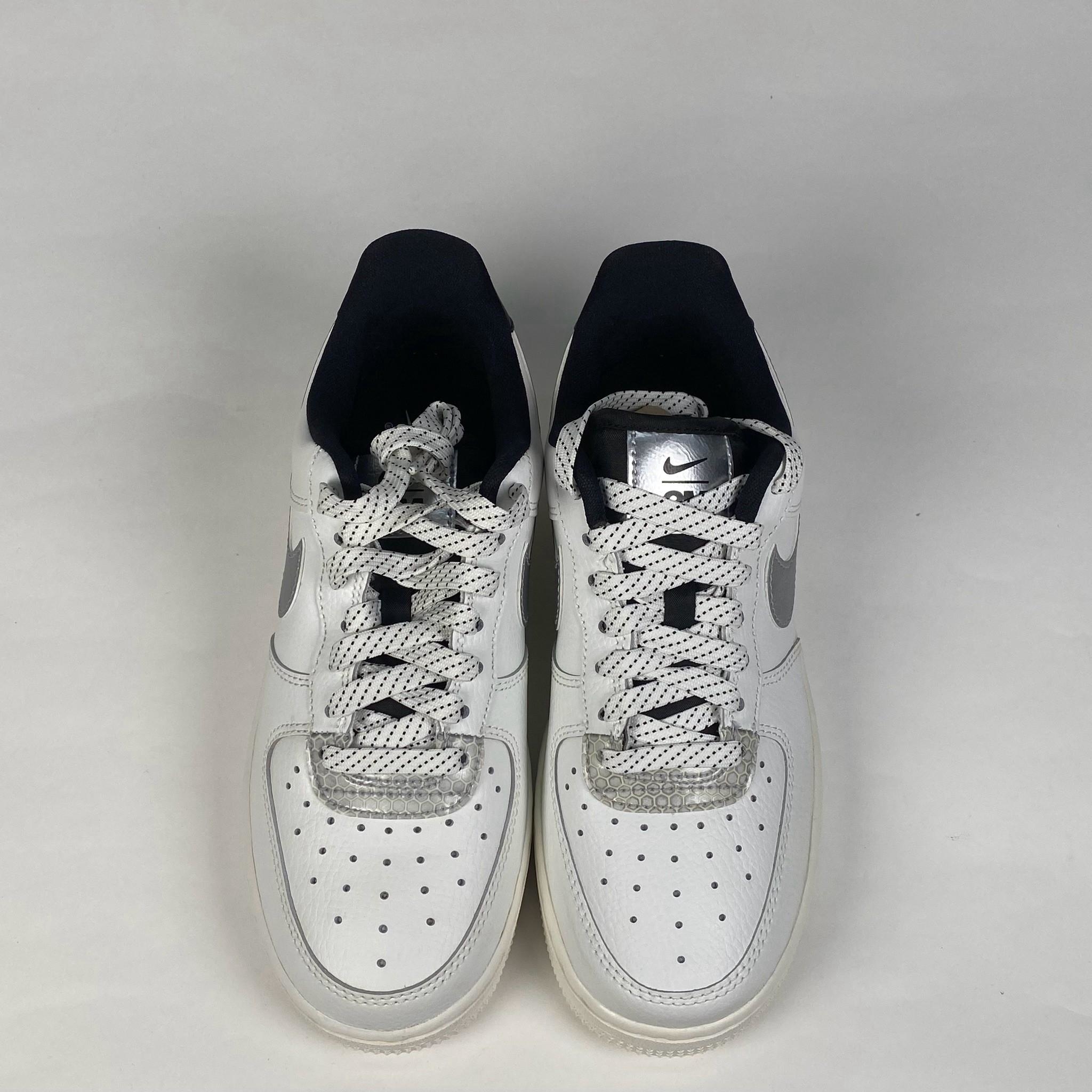 微瑕疵-左右腳鞋頭內外側中底鞋底泛黃色差 CT1992-100 W6 Nike Air Force 1 '07 SE 3M? 女款
