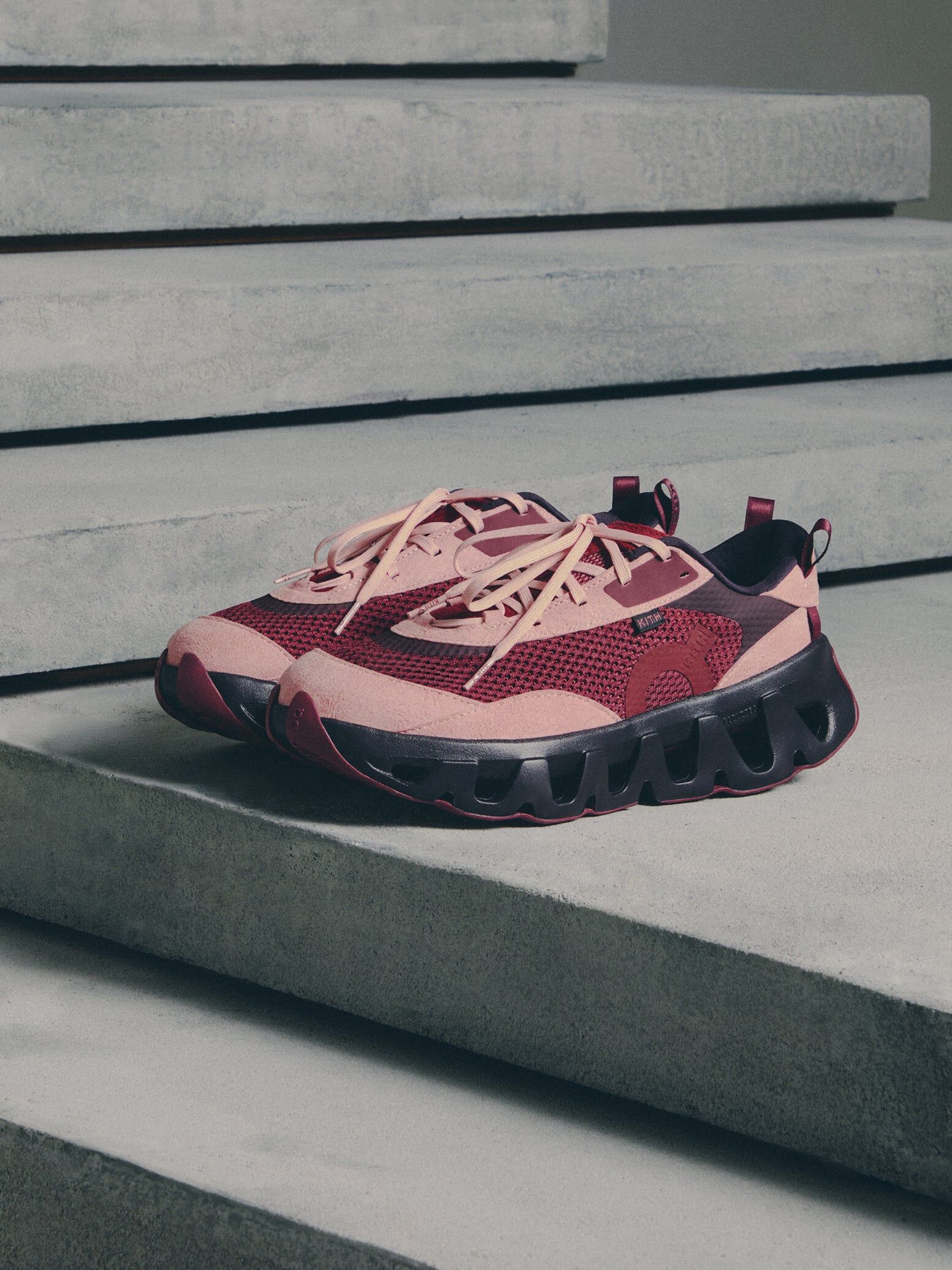 KITH X ON RUNNING K-TECH 2 RUBY OX 聯名款 昂跑 寶石紅 男鞋 女鞋 3MG10846390