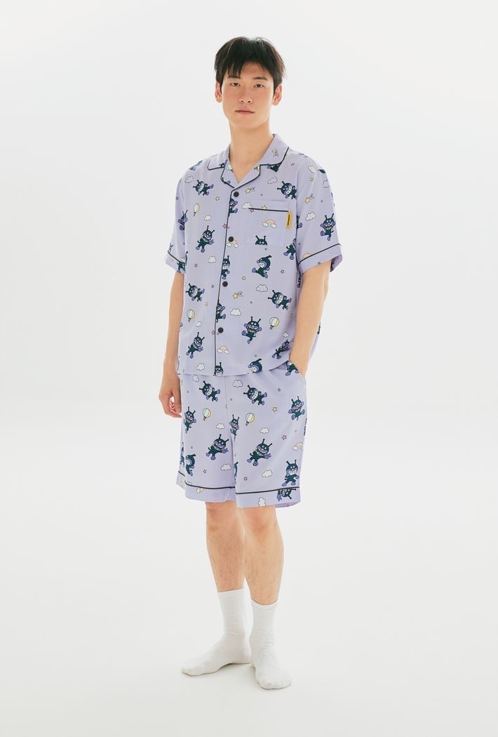 SPAO 細菌人短袖睡衣套裝