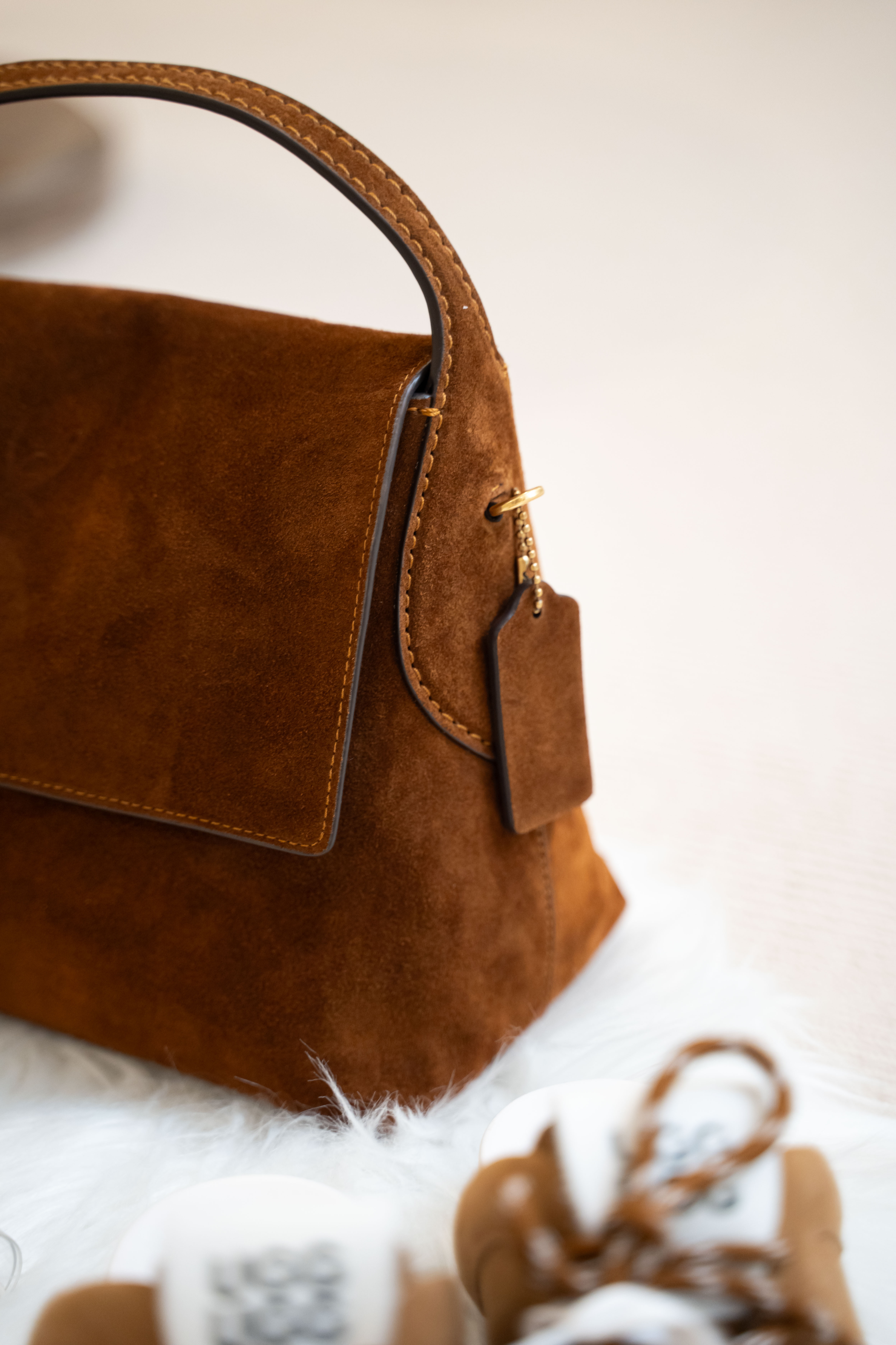 Coach Chelsea 36 焦糖麂皮色