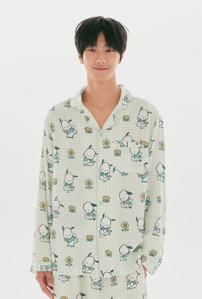 SPAO Sanrio Pochacco 長袖睡衣套裝