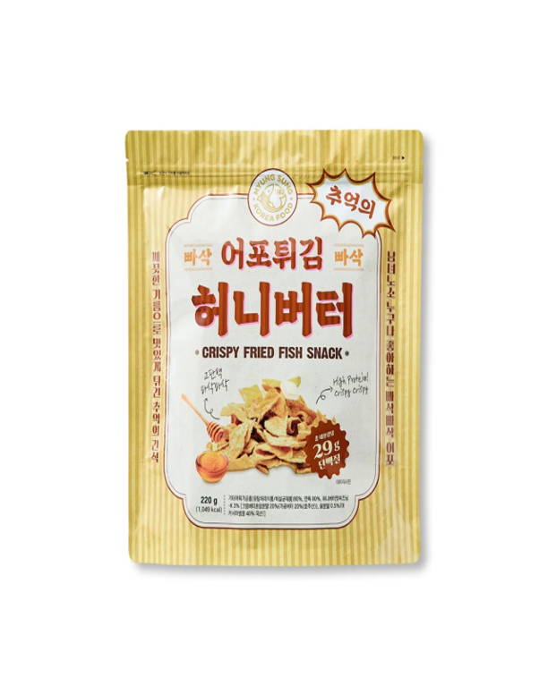 FC156 名城) 回憶的炸魚乾脆脆 - 蜂蜜牛油味 220g EXP:2027-07-23